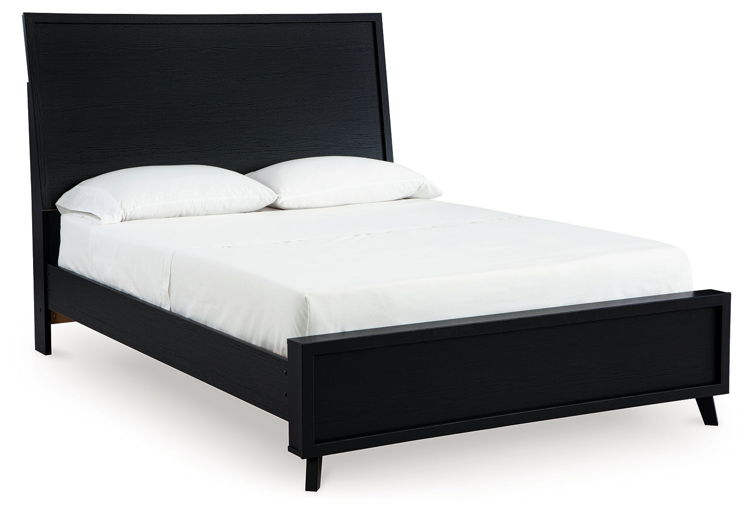 Danziar Queen Panel Platform Bed and 2 Nightstands - B1013B33