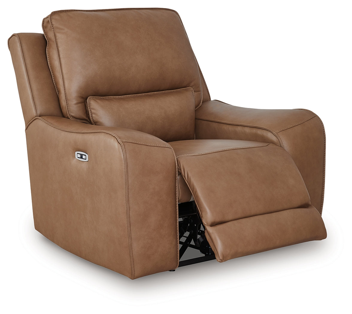 DeepWakes Caramel Power Recliner - PCU6260613
