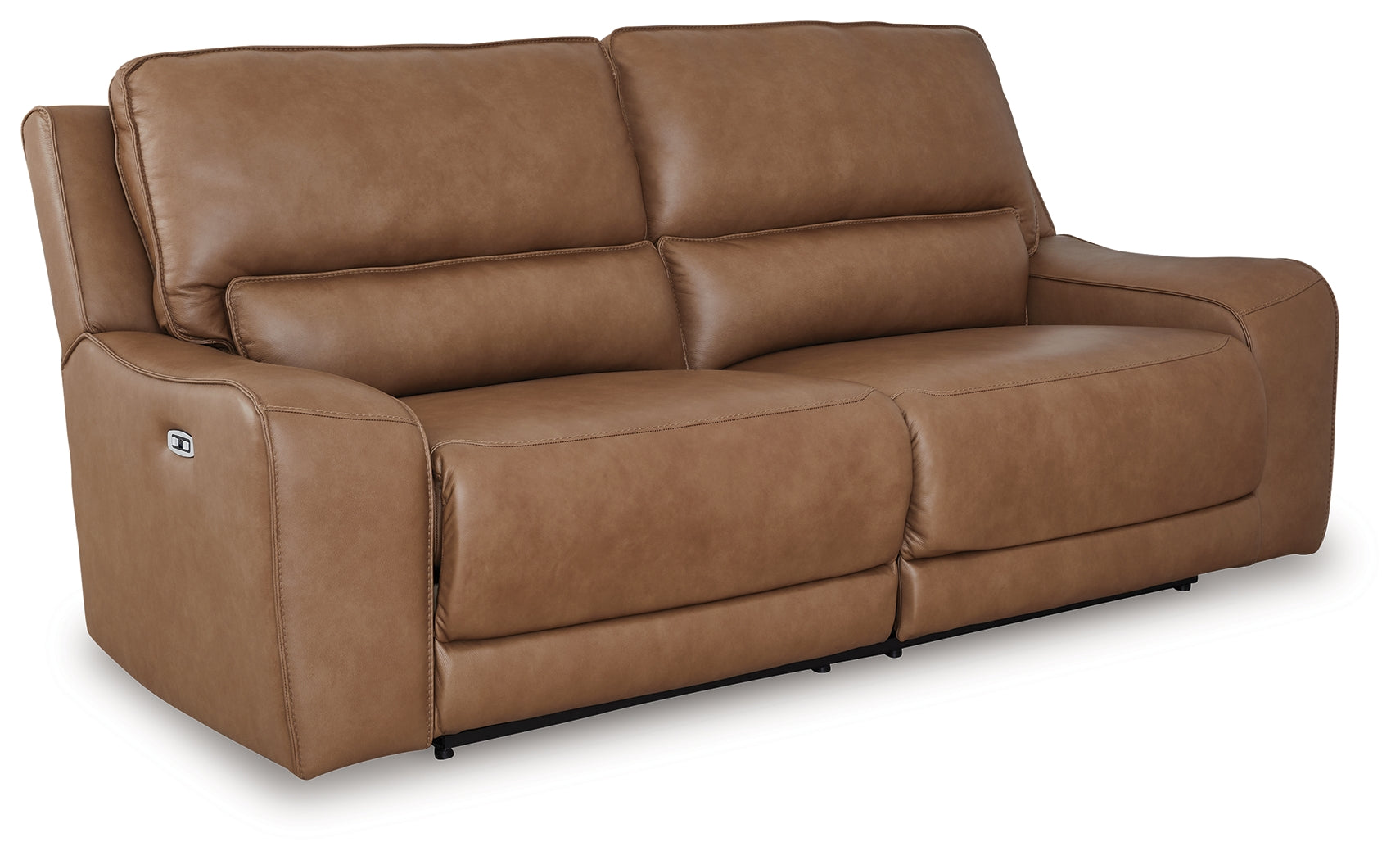 DeepWakes Caramel Power Reclining Sofa - PCU6260647