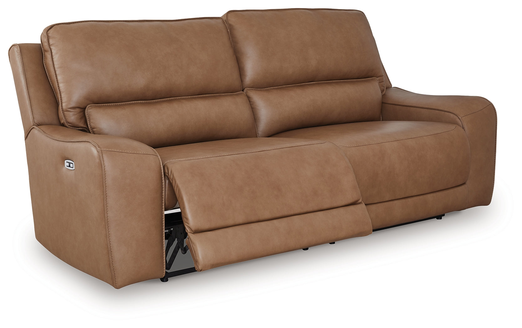 DeepWakes Caramel Power Reclining Sofa - PCU6260647