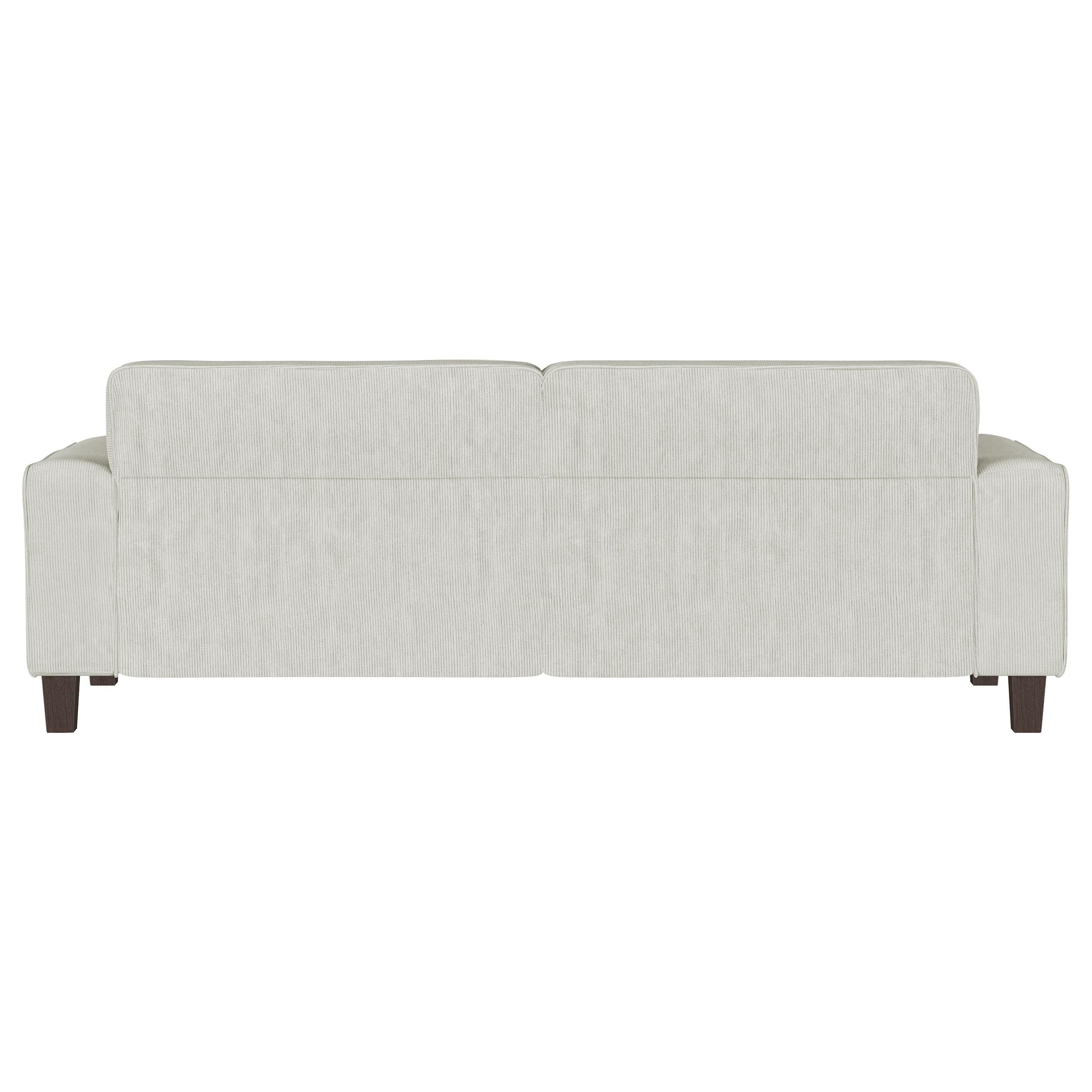 Deerhurst Upholstered Tufted Track Arm Sofa Beige - 509647
