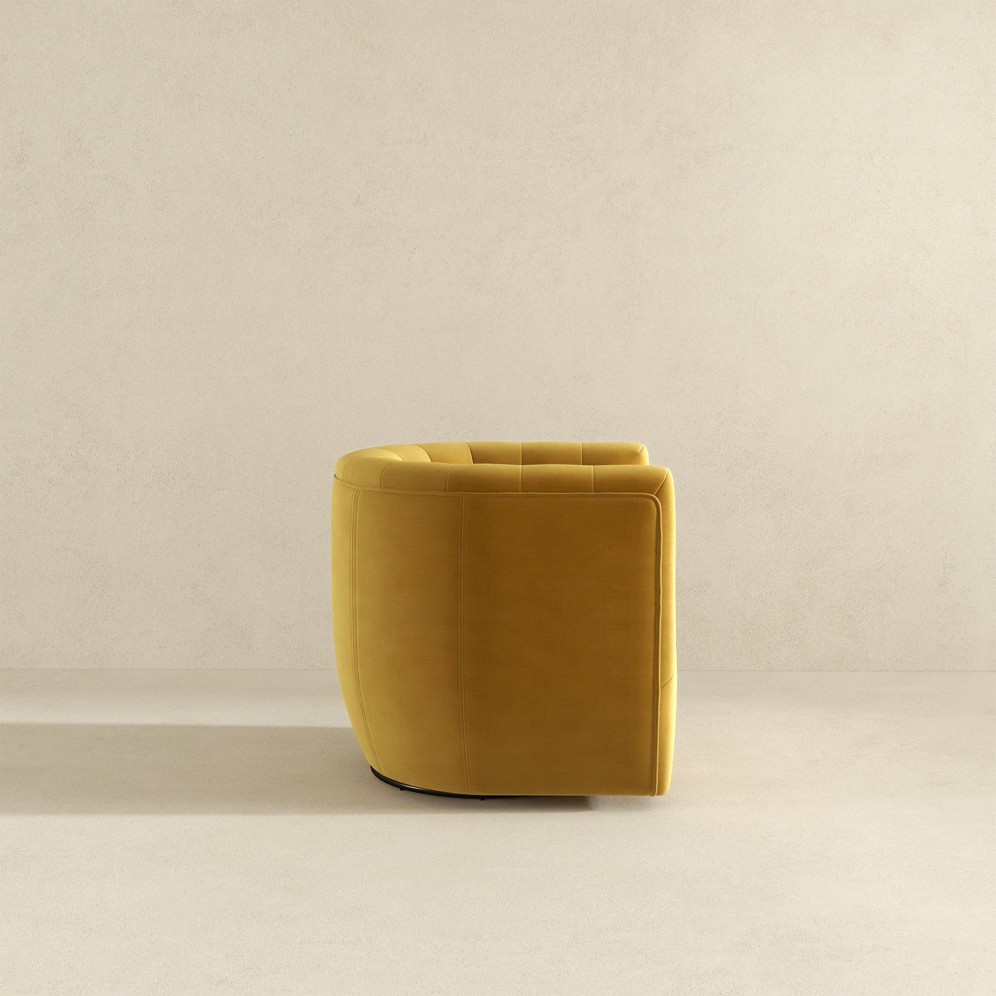 Delaney Gold Velvet Swivel Chair - SCH00500204