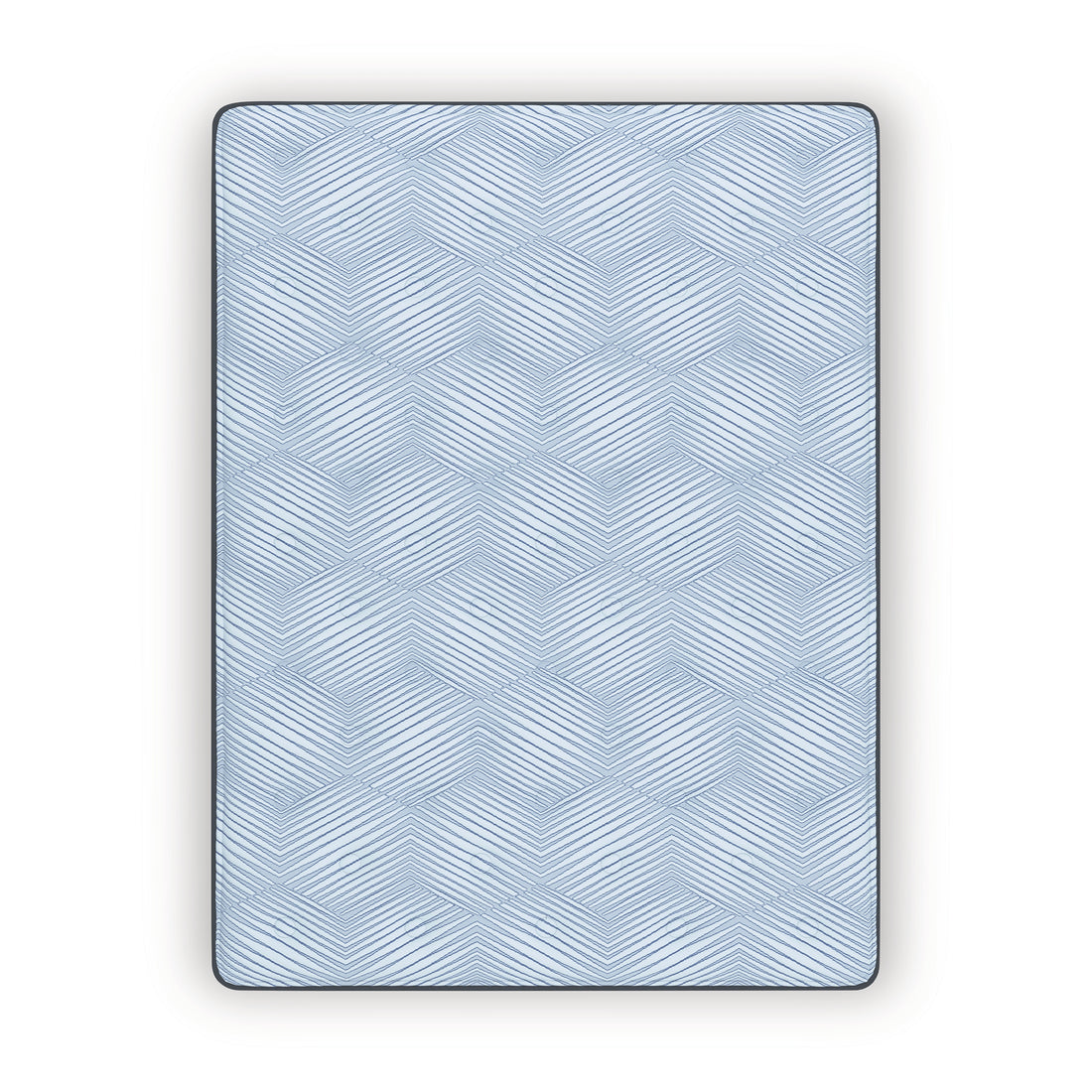 Dellyn 10 Hybrid Light Blue California King Mattress - M20251