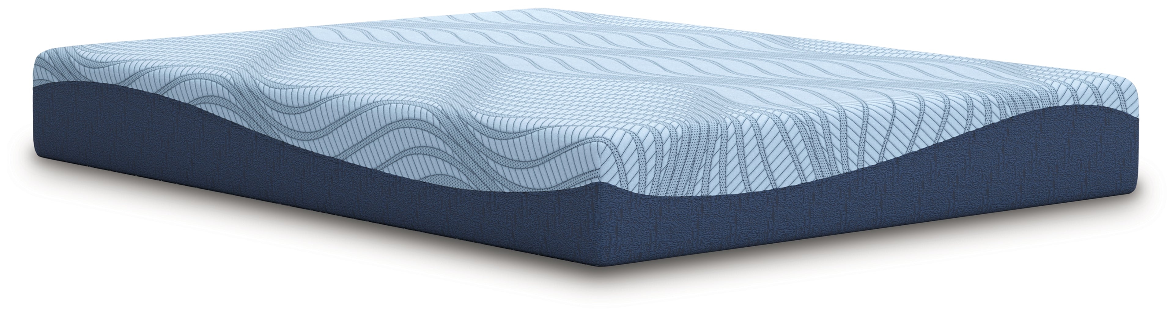 Dellyn 10 Memory Foam White California King Mattress - M20551