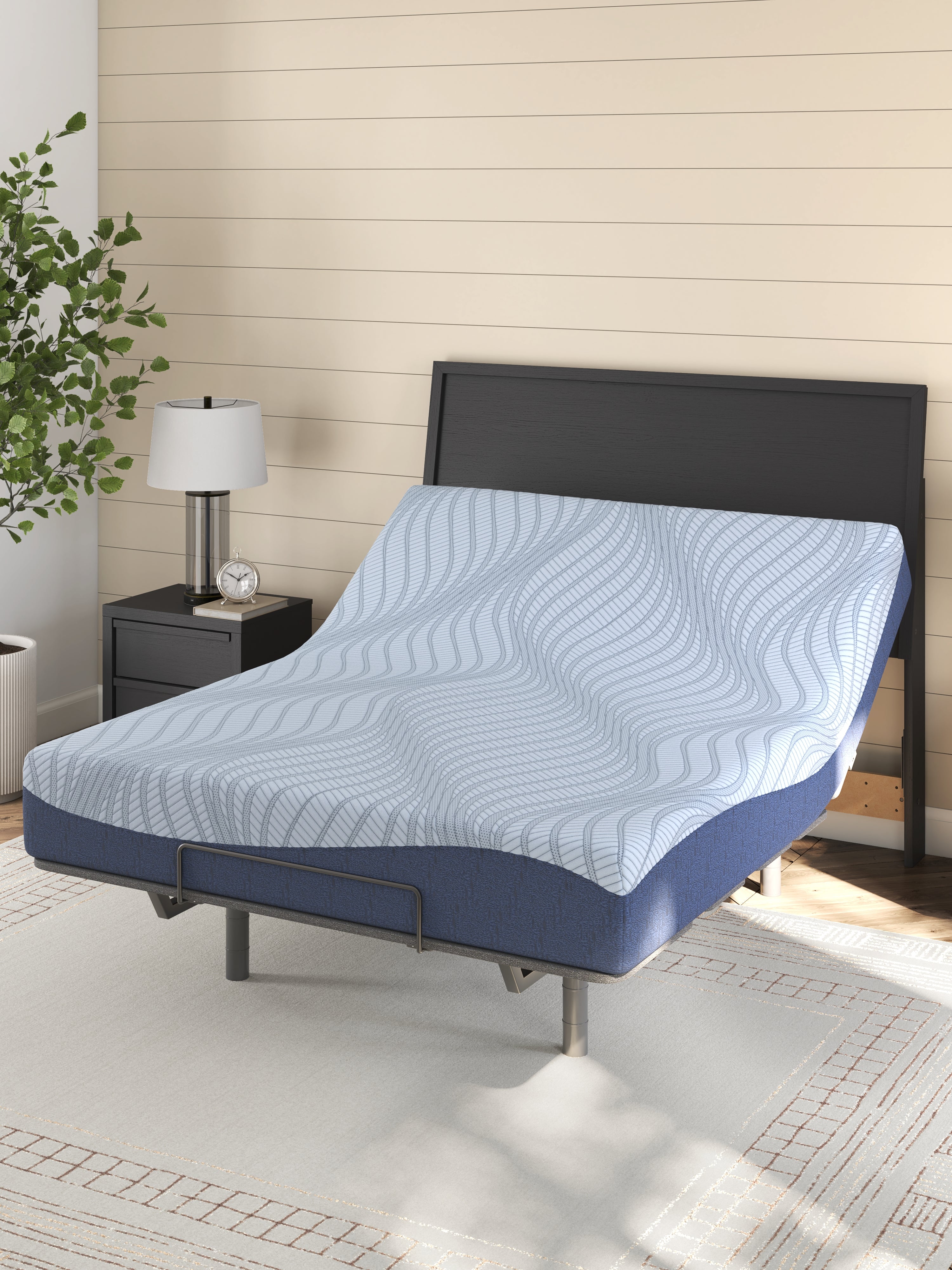 Dellyn 10 Memory Foam White Full Mattress - M20521