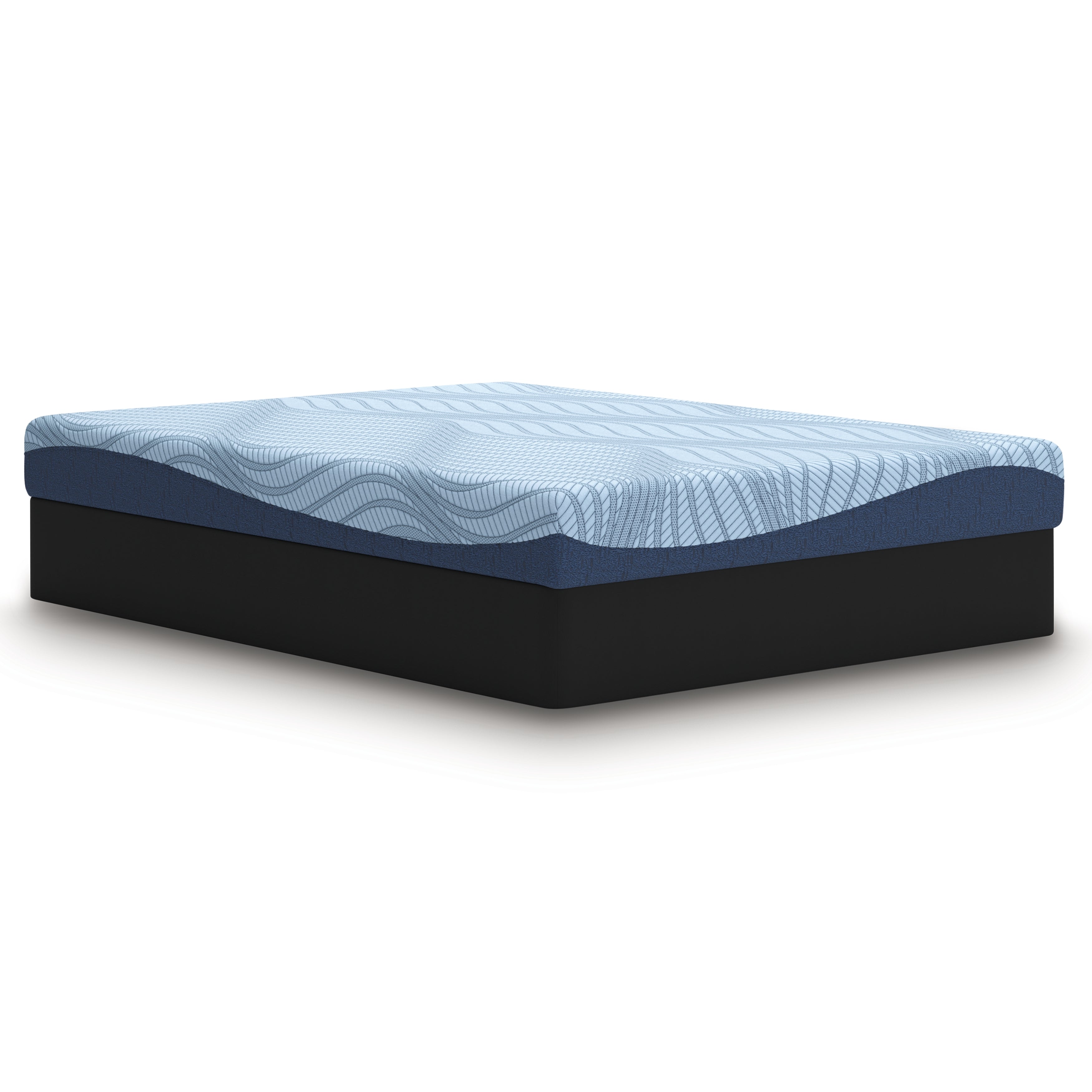 Dellyn 8 Memory Foam White King Mattress - M20441