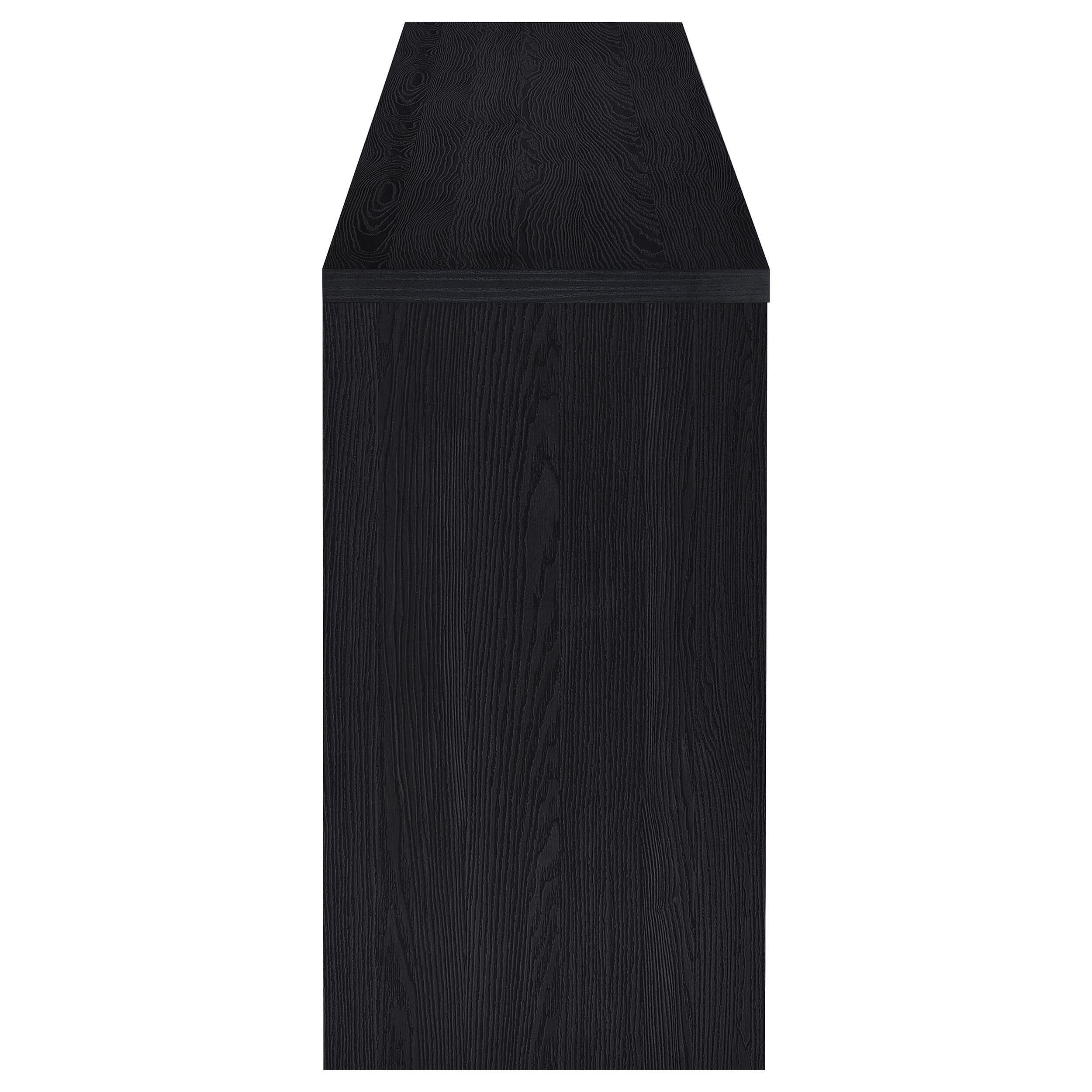 Denison 3-piece Entertainment Center 79-inch TV Stand Black - 720223-SET