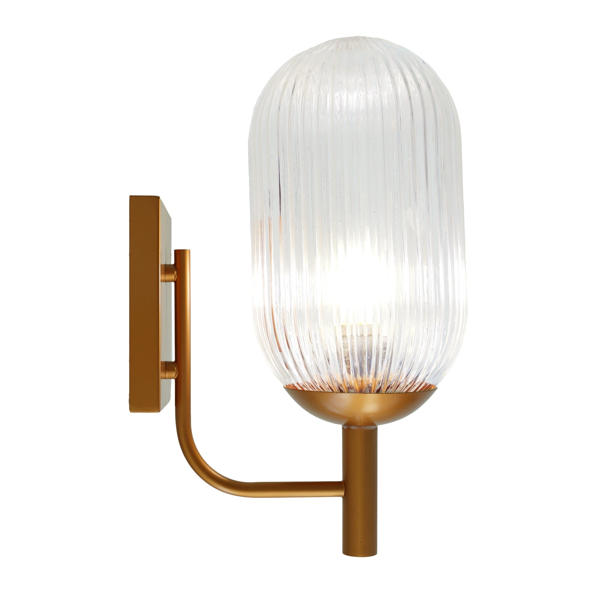Dewdrop Wall Lamp - Bronze and Clear - WLL04101501
