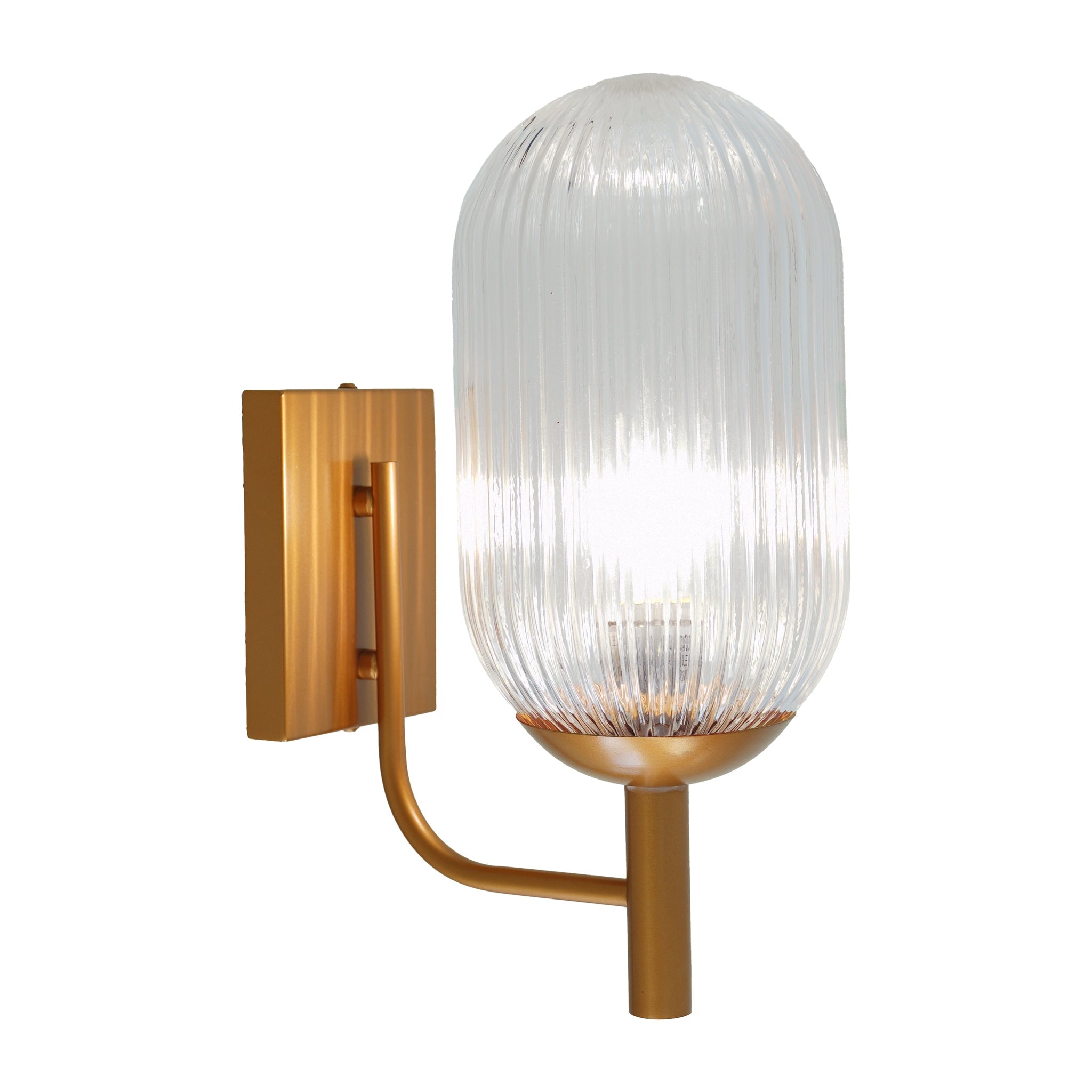 Dewdrop Wall Lamp - Bronze and Clear - WLL04101501