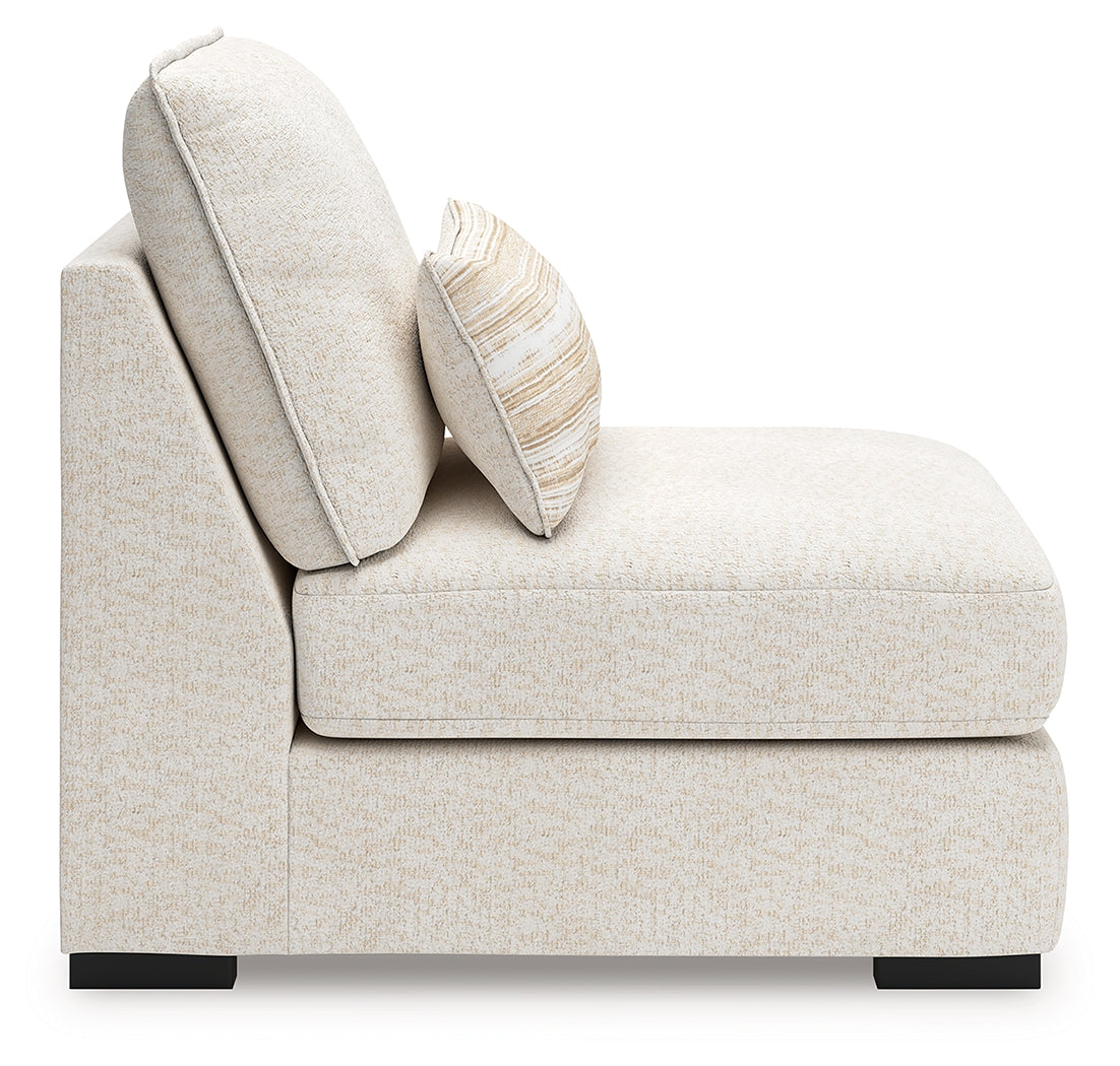 Donelson Creek Vanilla Armless Chair - 4800246