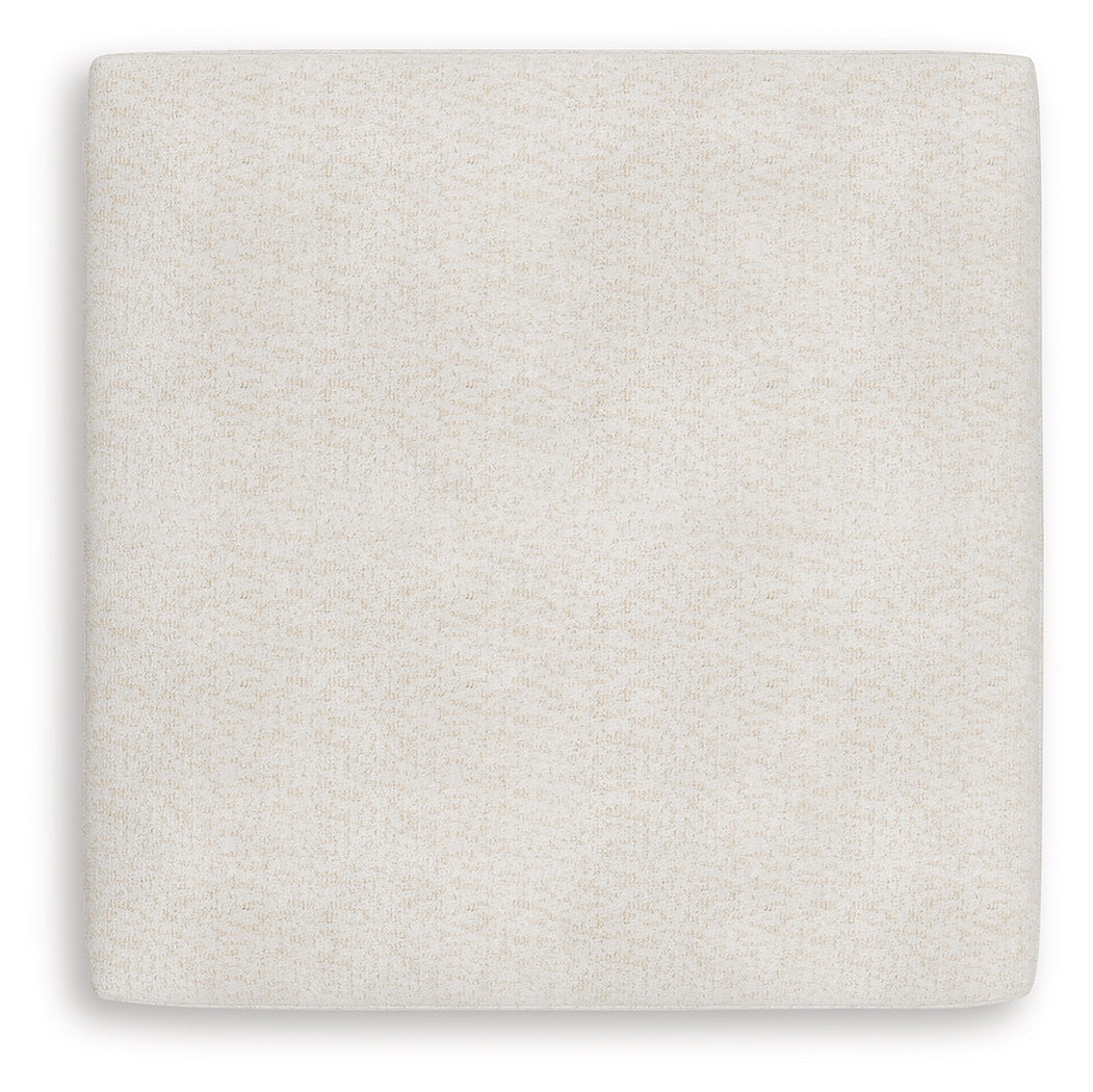 Donelson Creek Vanilla Oversized Accent Ottoman - 4800208