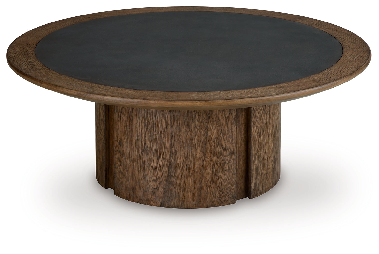 Dontayne Warm Brown Coffee Table - T563-8