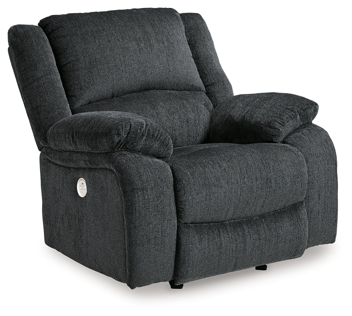 Draycoll Slate Power Reclining Loveseat and Power Recliner - 76504U8