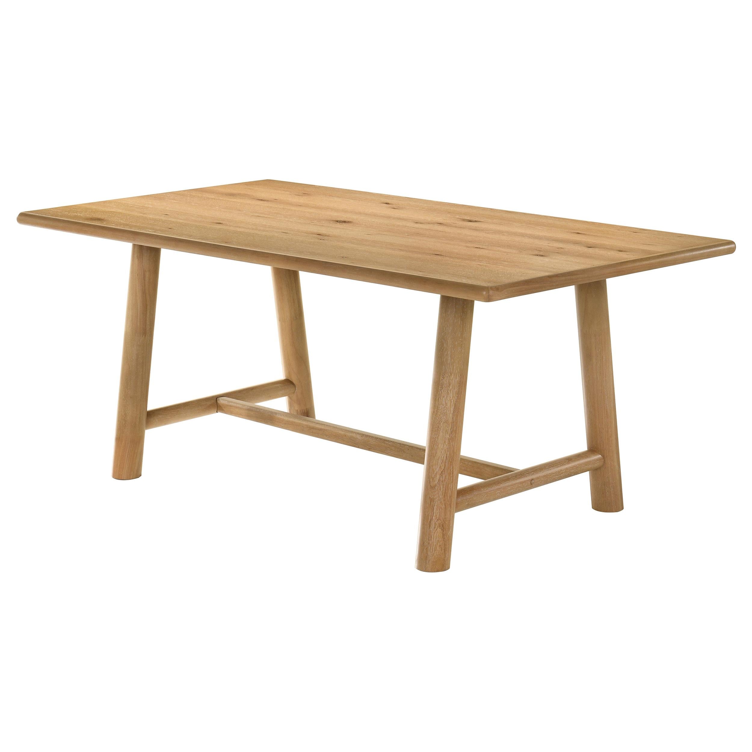 Duncan 71-inch Rectangular Wood Dining Room Table Washed Oak - 193651