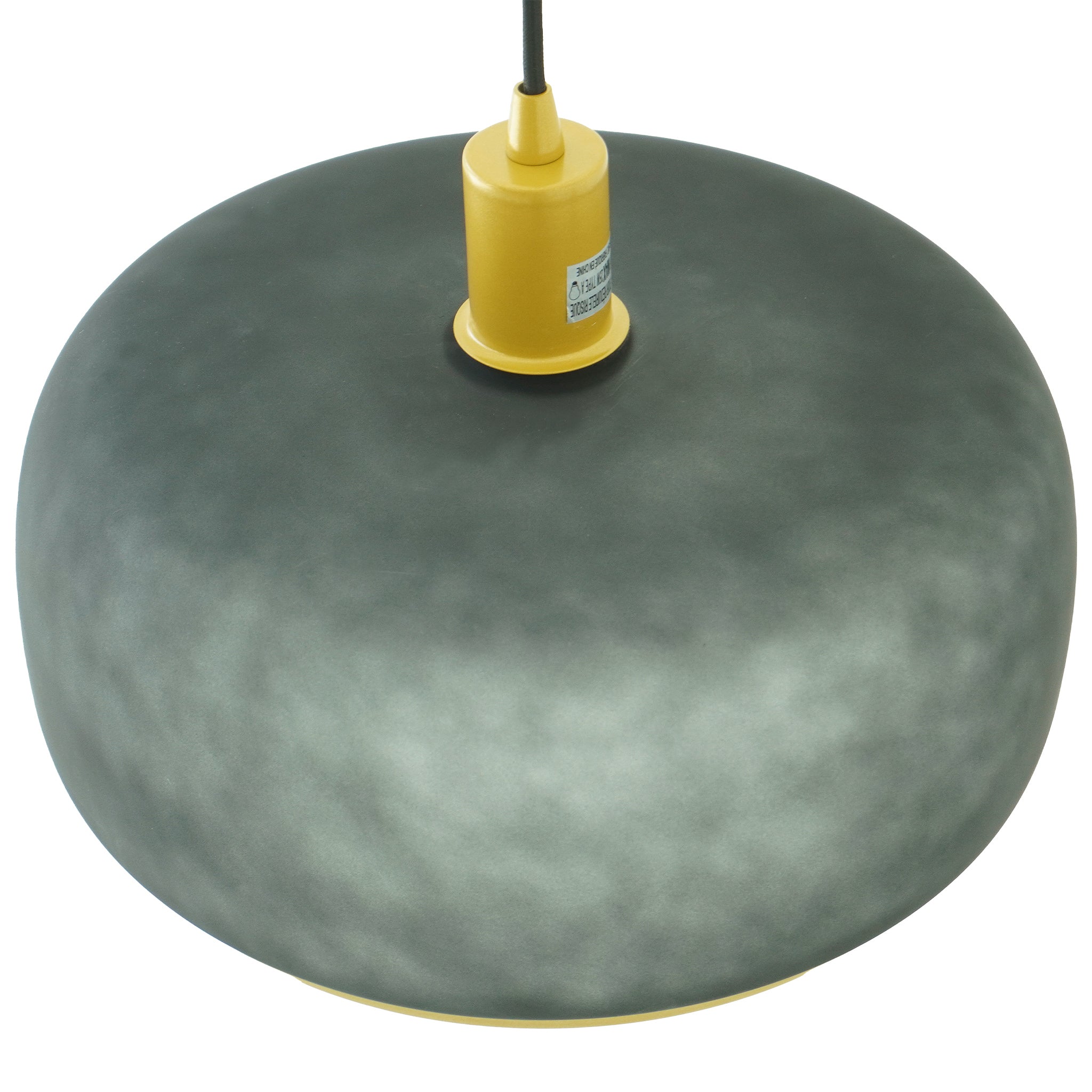 Dune Pendant Lamp - Black Sprayed and Gold - PNL04102801