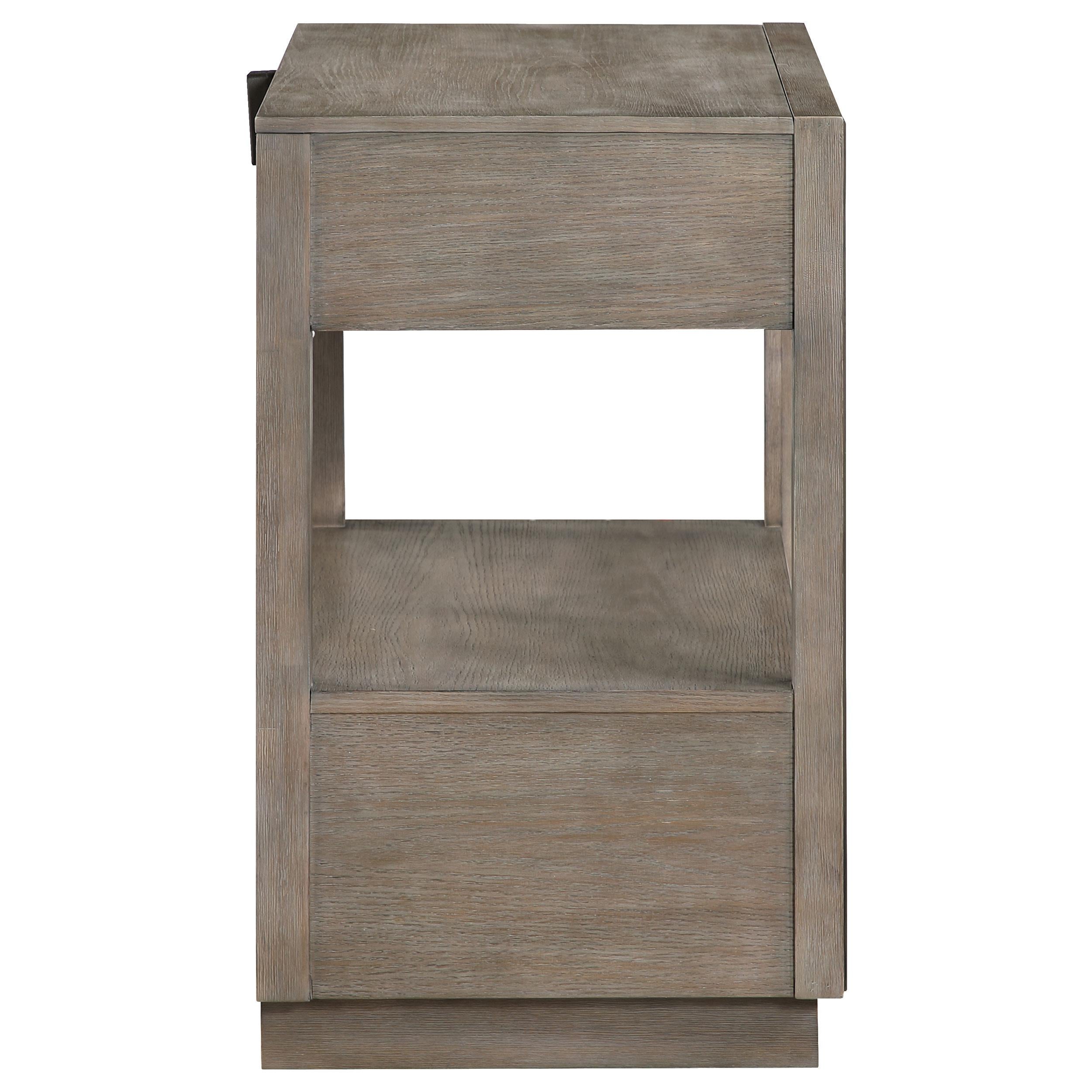 Durango 2-drawer Nightstand Bedside Table Washed Oak - 223272