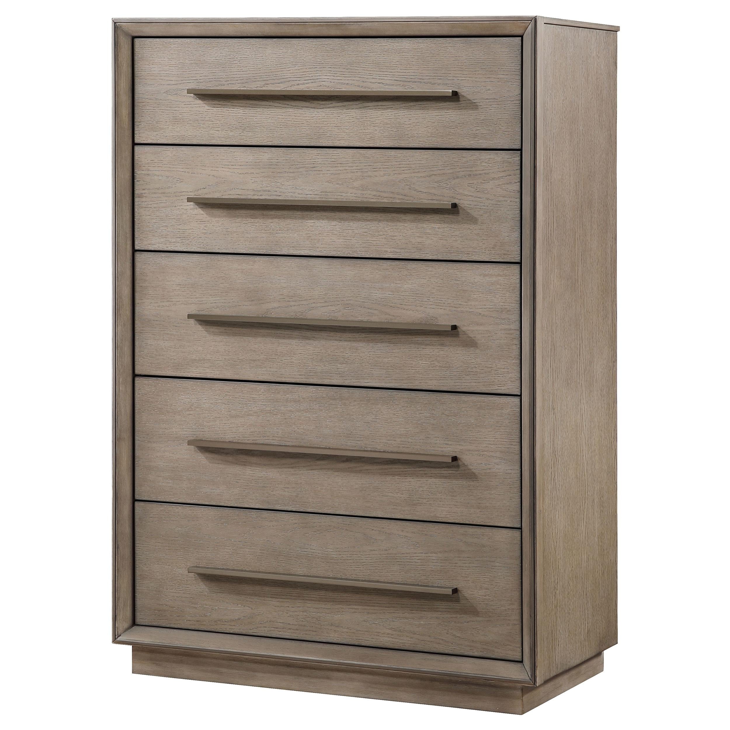 Durango 8-drawer Bedroom Chest Washed Oak - 223275