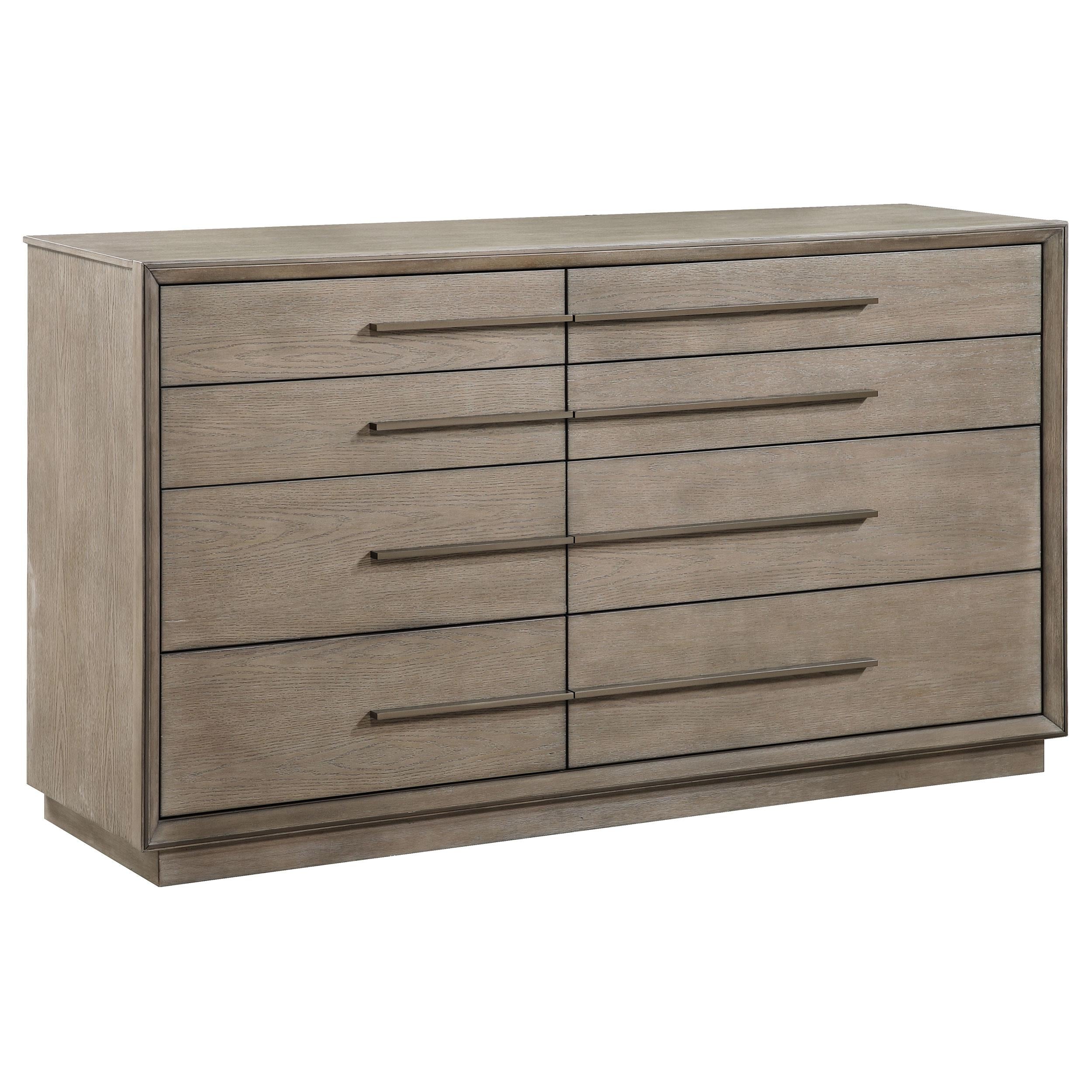 Durango 8-drawer Dresser Washed Oak - 223273