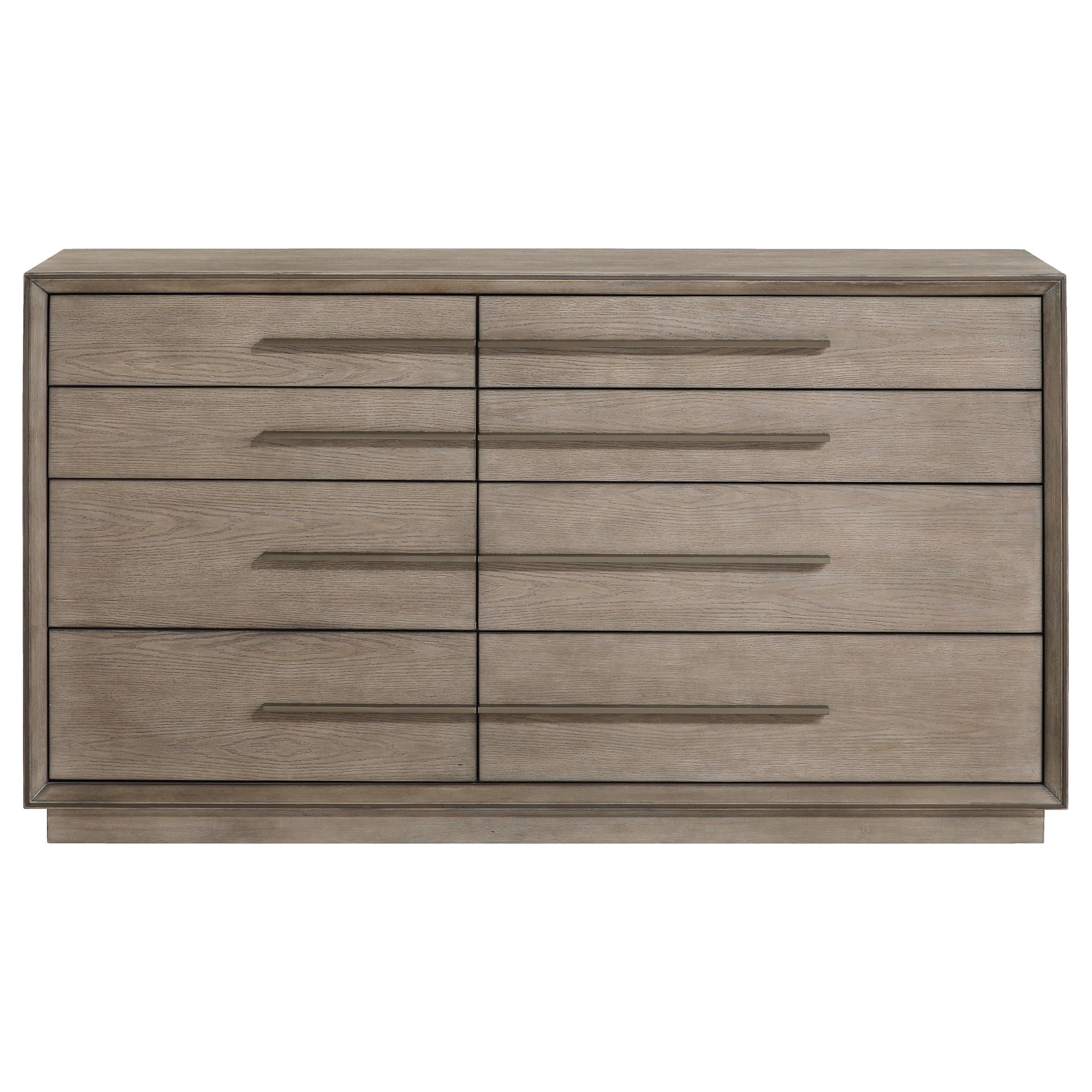 Durango 8-drawer Dresser Washed Oak - 223273