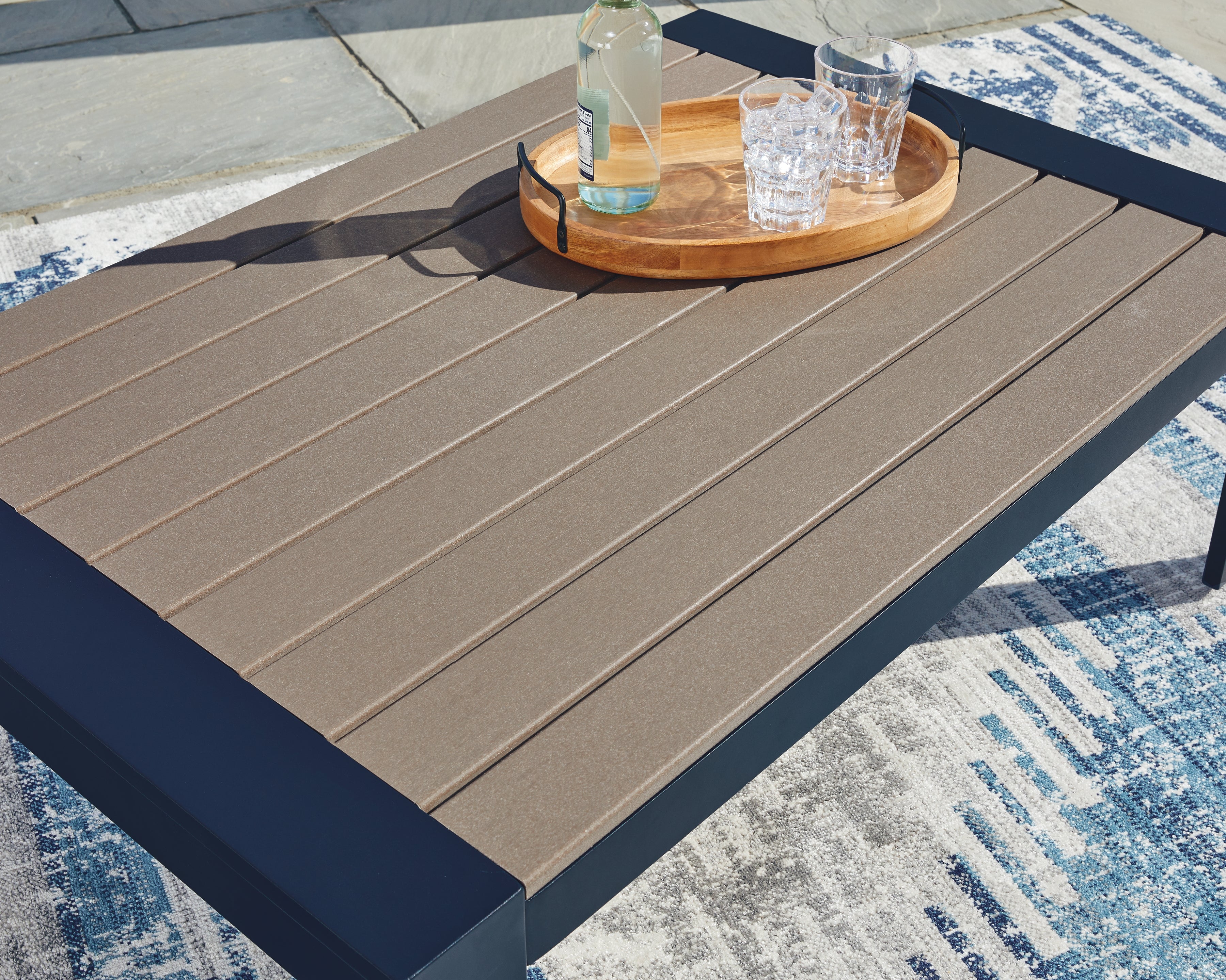 East Beach Blue Outdoor Coffee Table - PCP587-701