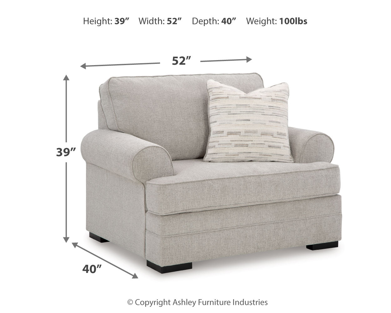 Eastonbridge Sofa Chaise and Oversized Chair - 56603U3