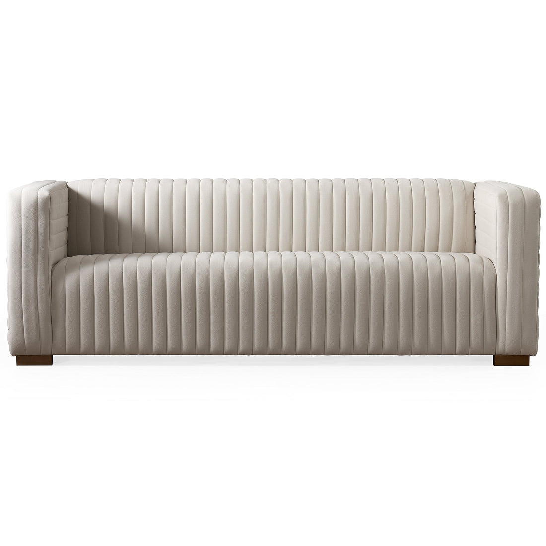 Elara Sofa - Cream Velvet - SOF02107201