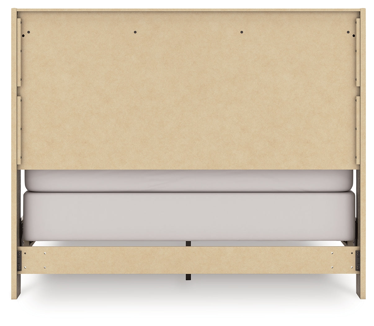 Elbrim Brown Queen Panel Bed - PCB2005B2