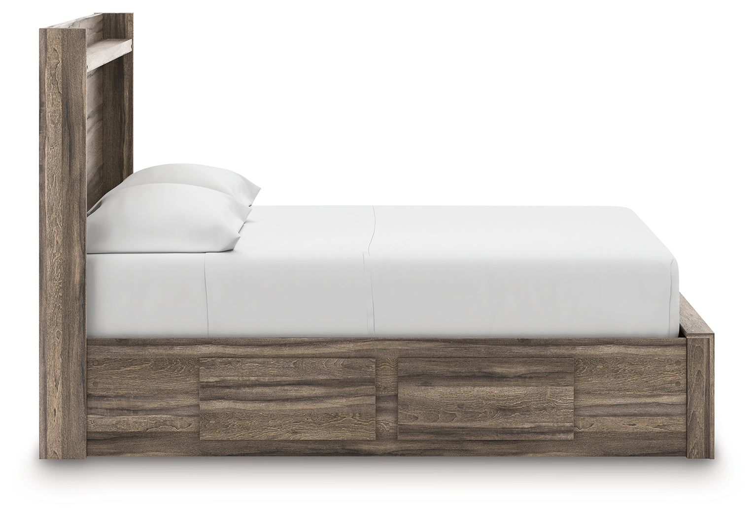 Elbrim Full Panel Storage Bed, Dresser and Mirror - PCB2005B21