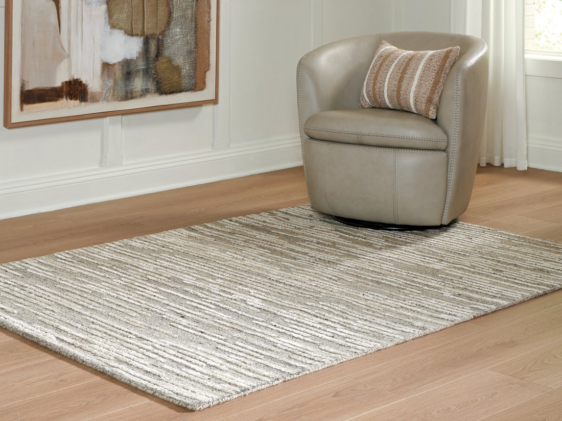 Eljory Gray Medium Rug - R408202