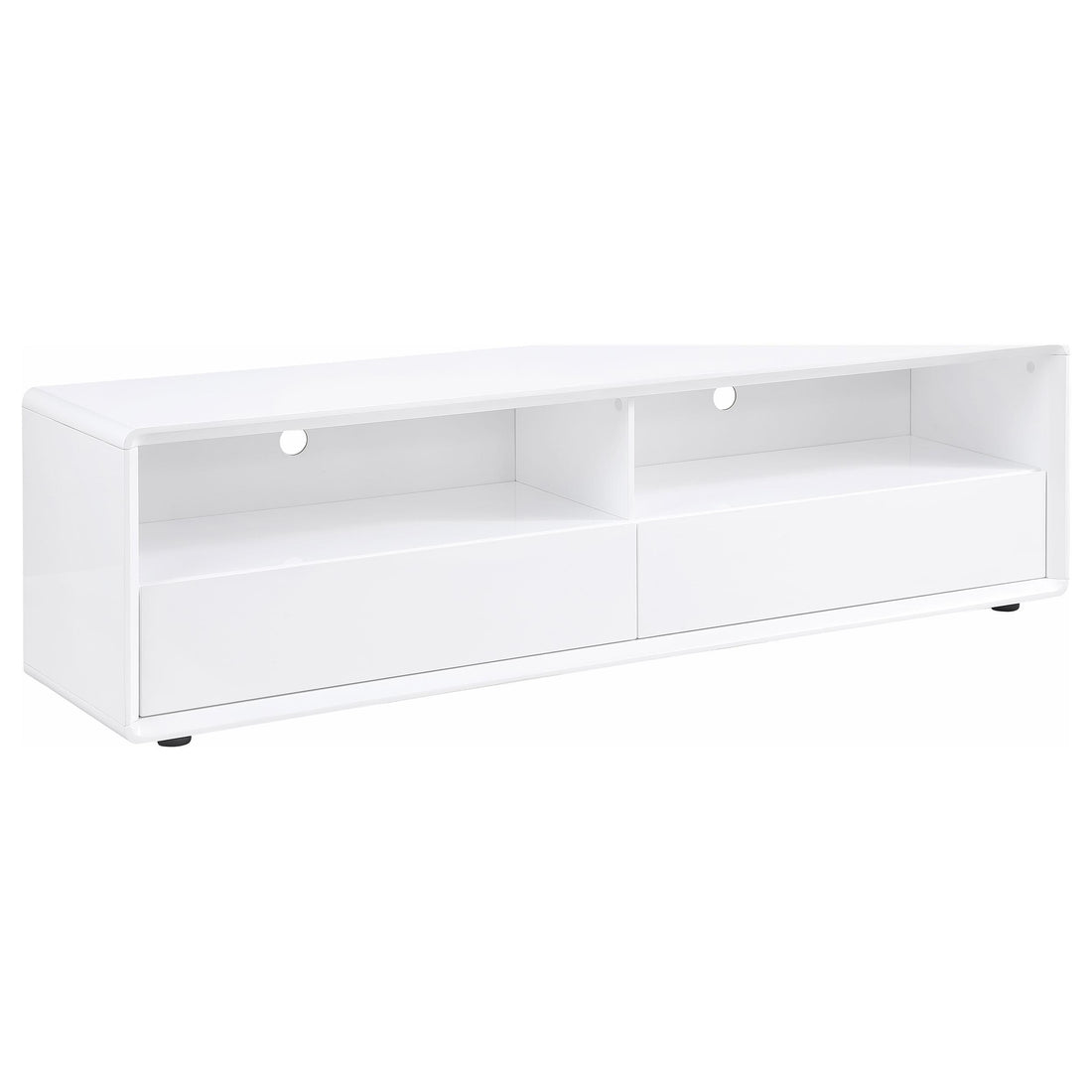 Ellice 71-inch TV Stand Media Console White - 710750
