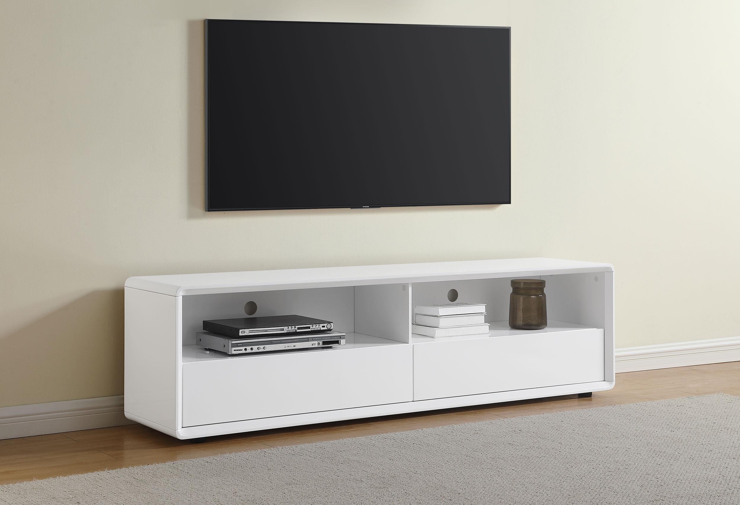 Ellice 71-inch TV Stand Media Console White - 710750