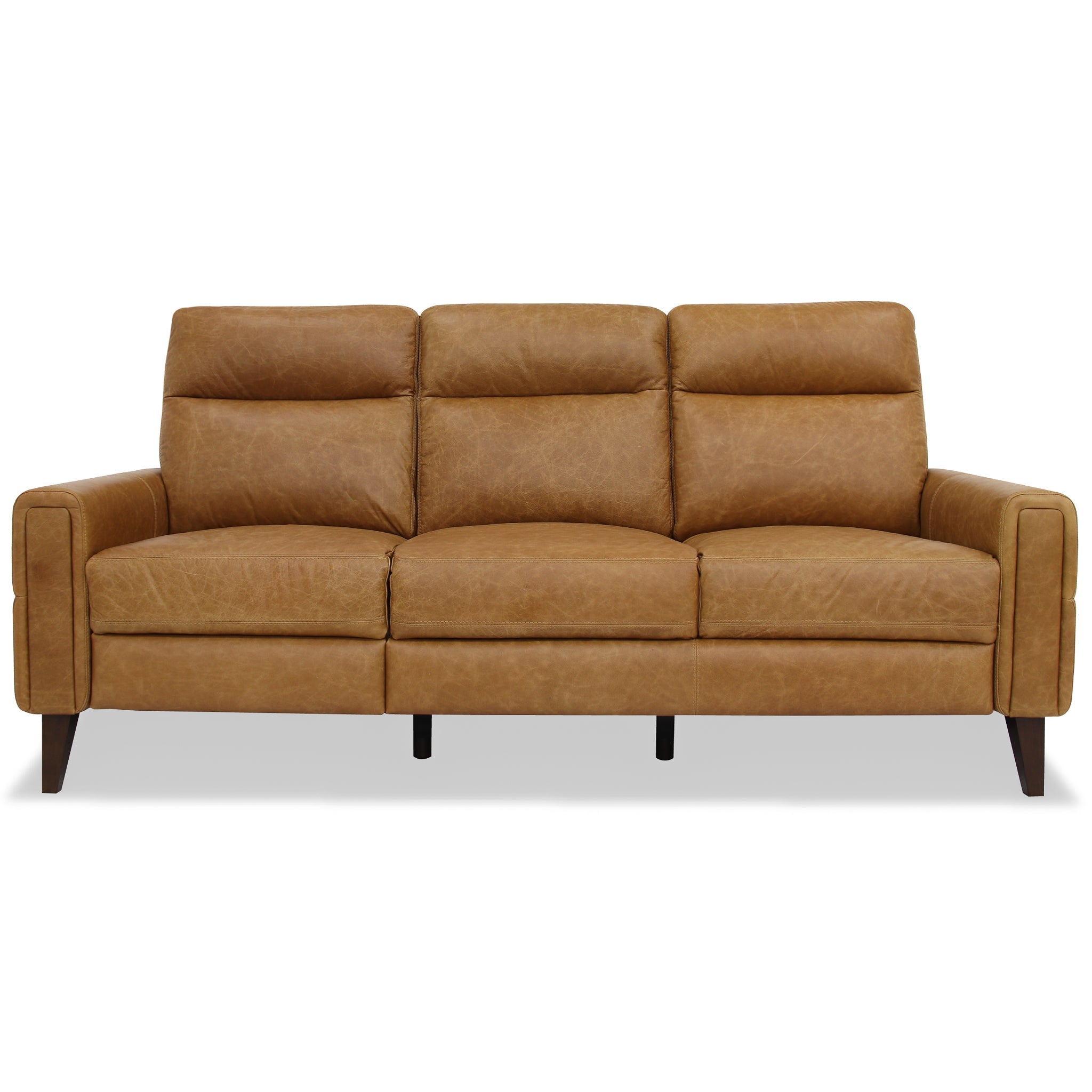 Elliot Incliner Sofa Left - Waxy Tan Leather - RSF00100402