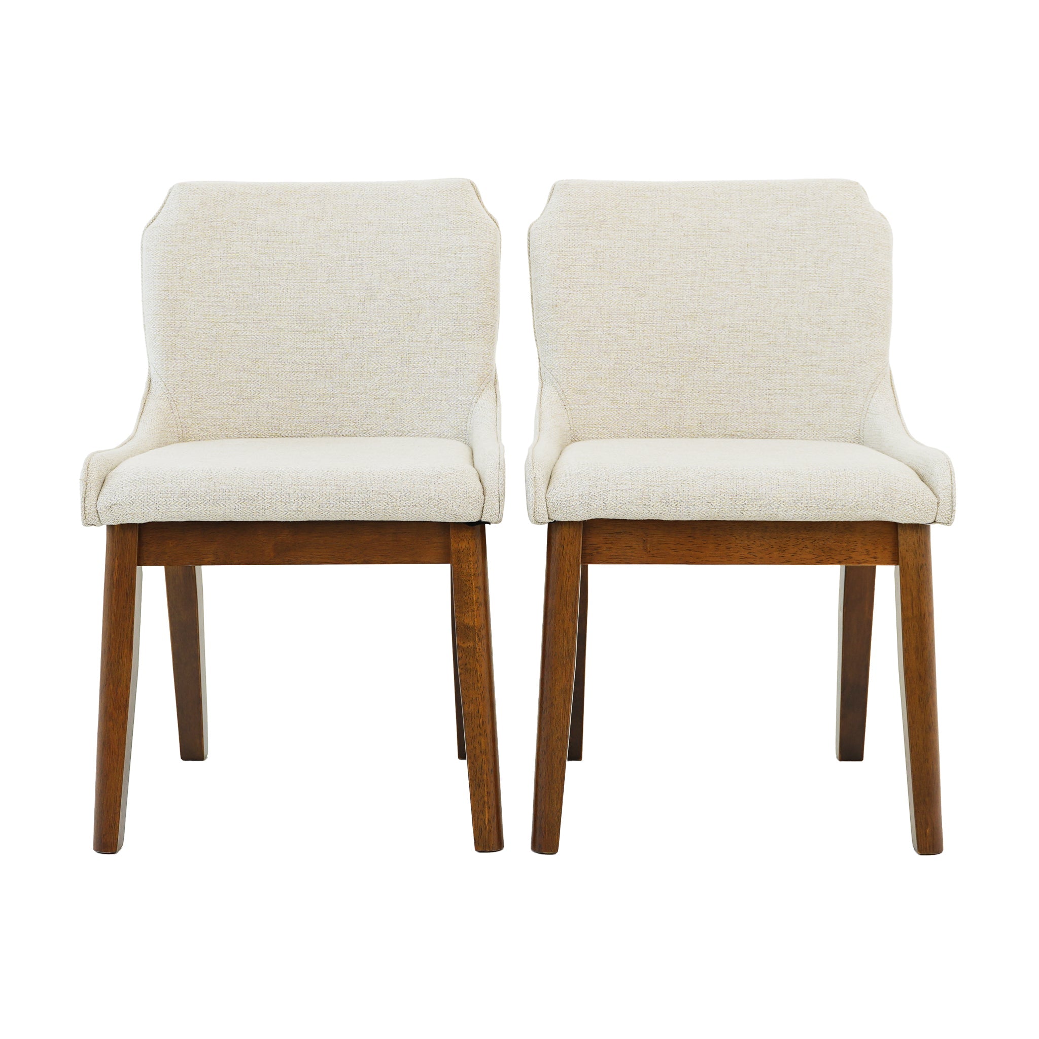 Ellis Dining Chair Set of 2 - Beige Linen - DCH00904001