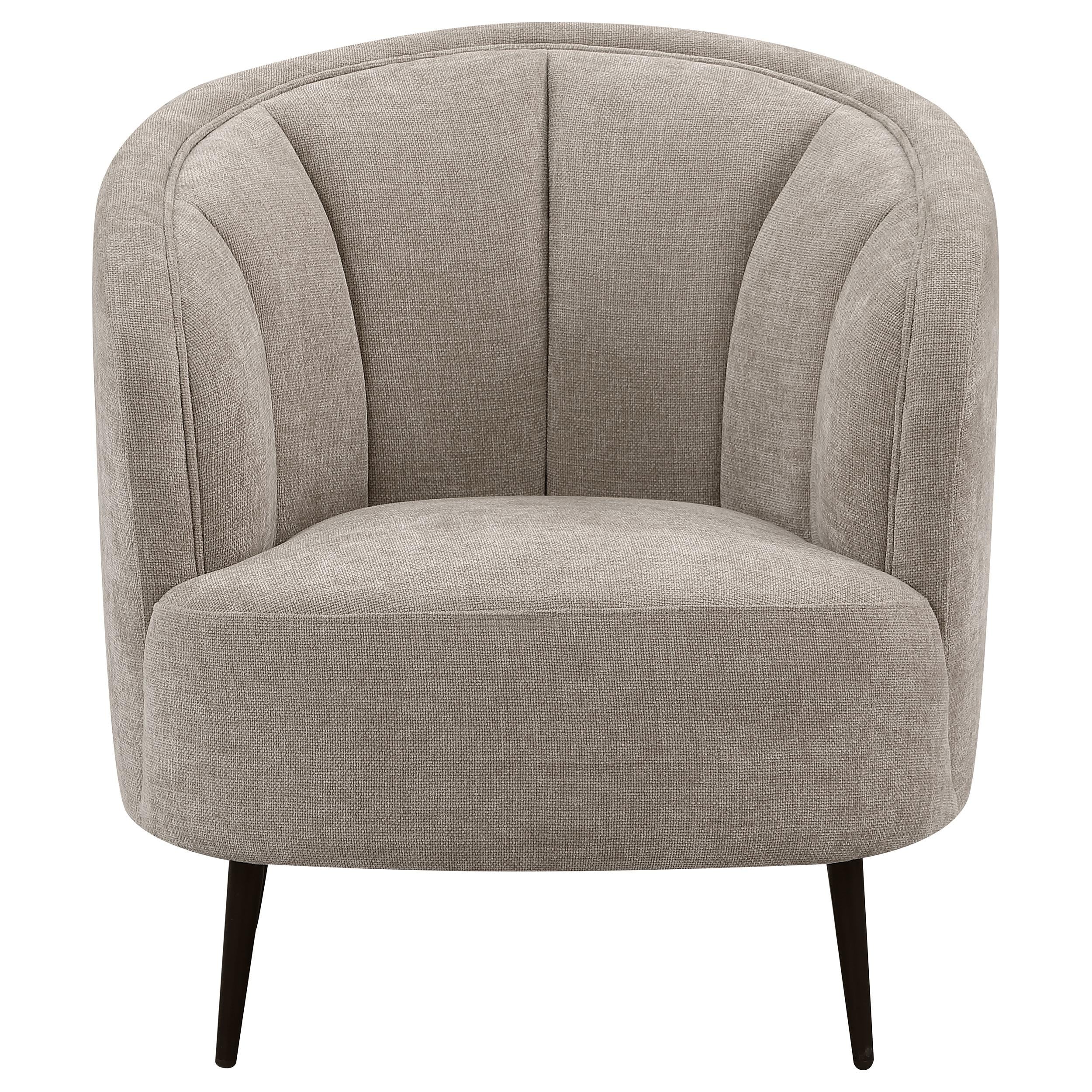 Ellorie 3-piece Upholstered Curved Sofa Set Beige - 504837-S3
