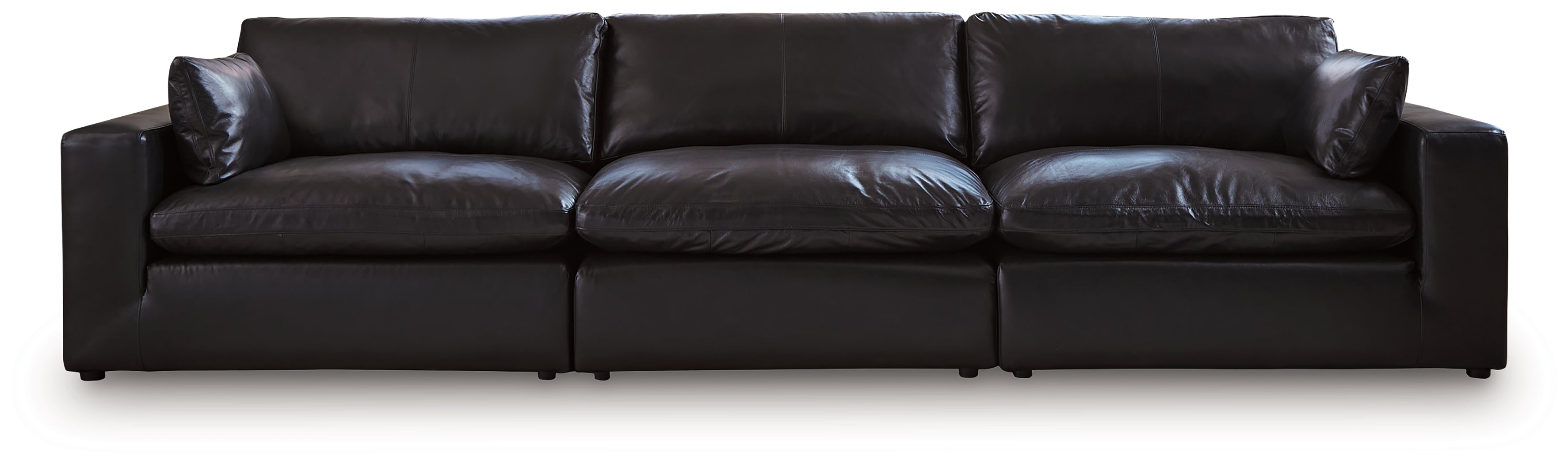 Emilia Black 3-Piece Sectional Sofa - 30902S2