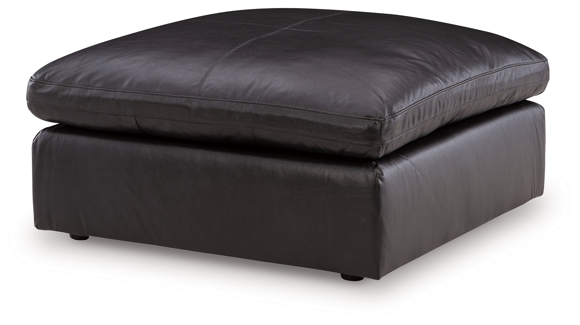 Emilia Black Oversized Accent Ottoman - 3090208
