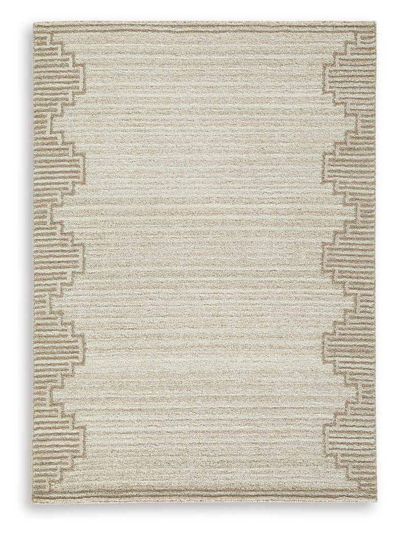Emorymore Brown/Beige Medium Rug - R407302