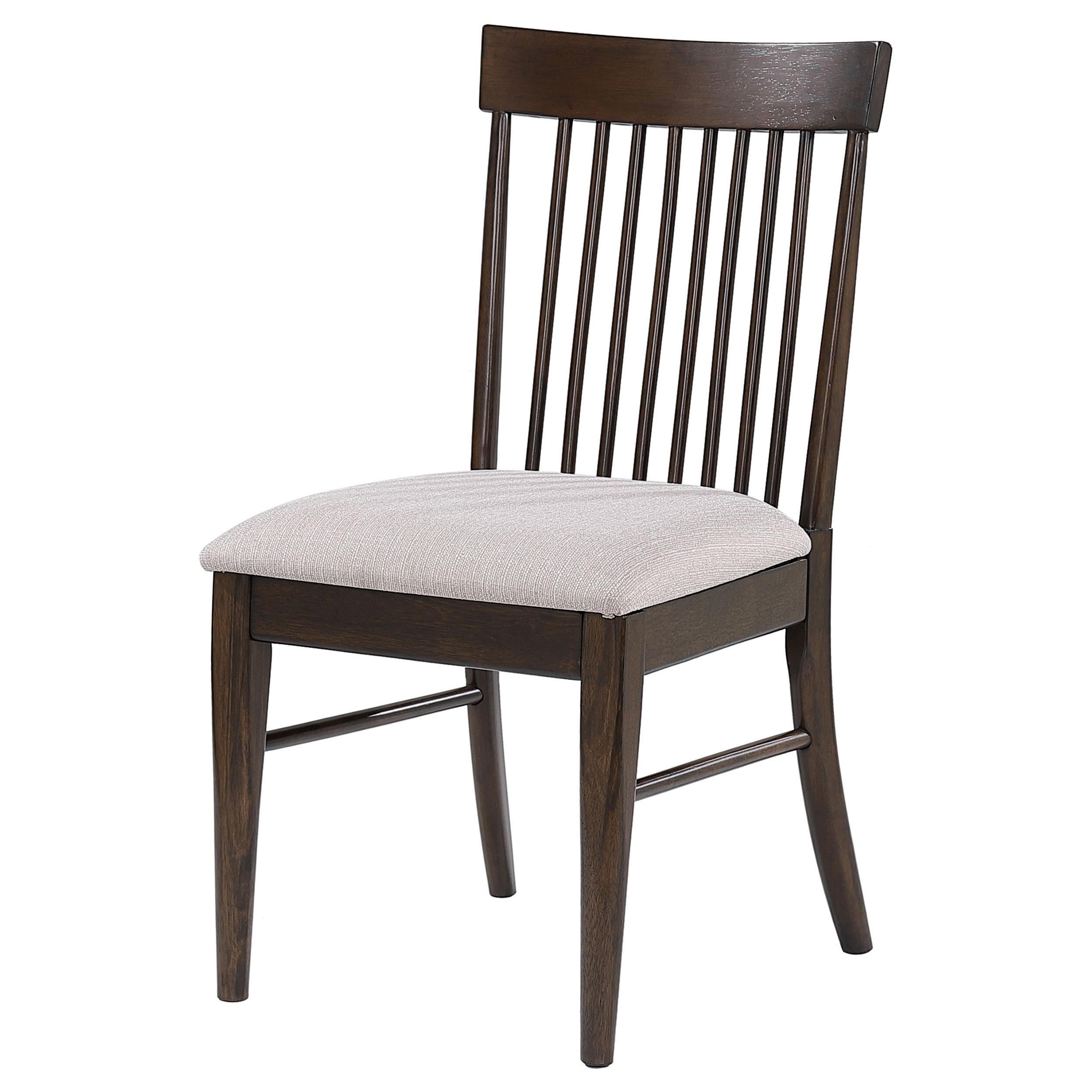 Everton Slat Back Dining Side Chair Walnut (Set of 2) - 108892