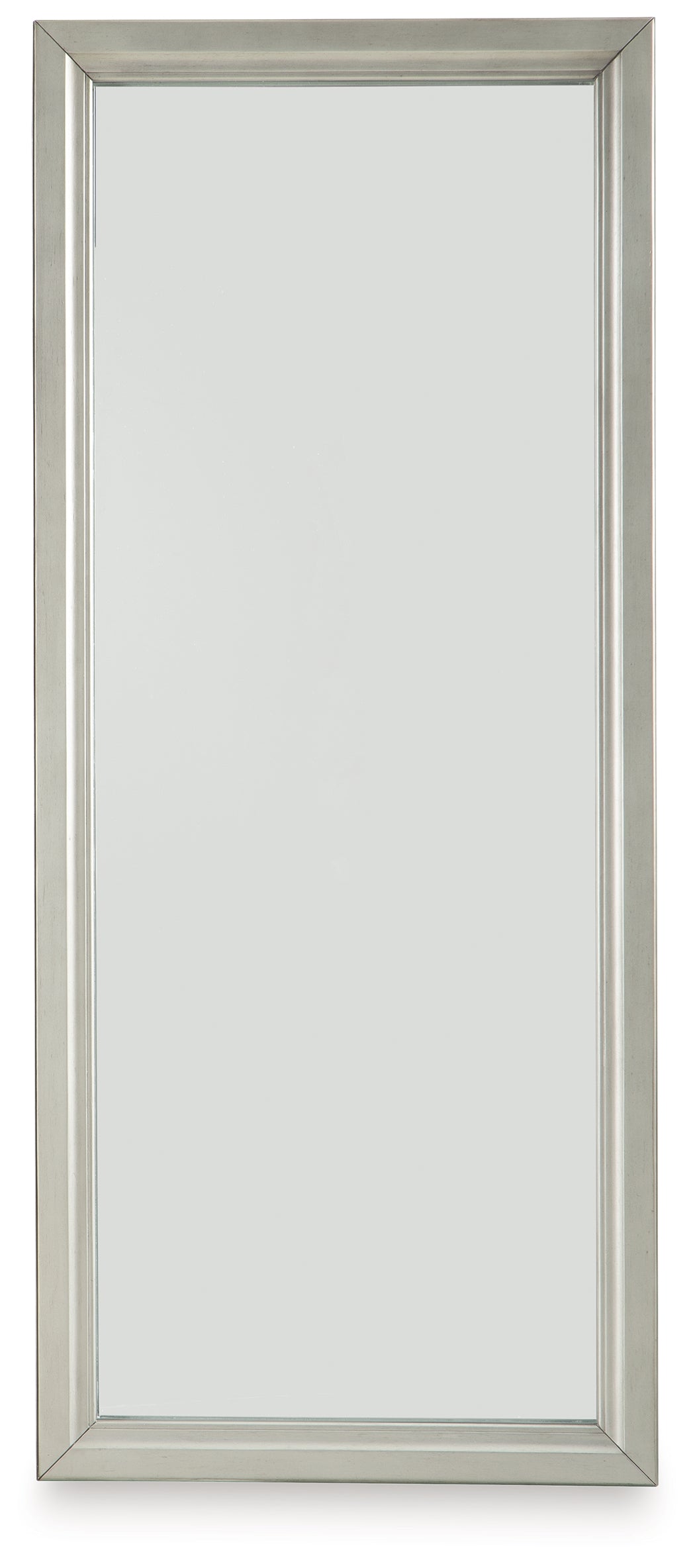 Evesen Champagne Floor Standing Mirror/Storage - A8010380
