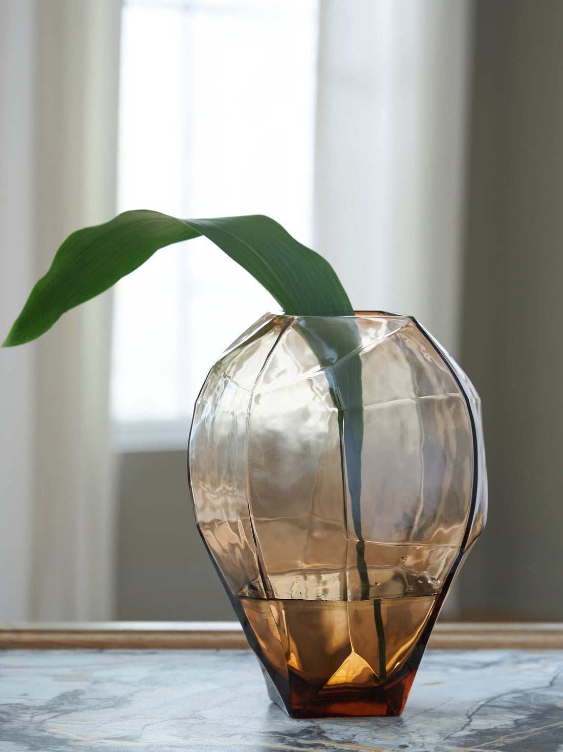 Ewart Light Brown Vase - A2000866