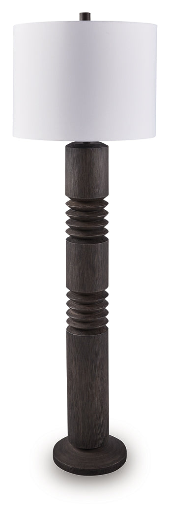 Fainwell Black Floor Lamp - L235861