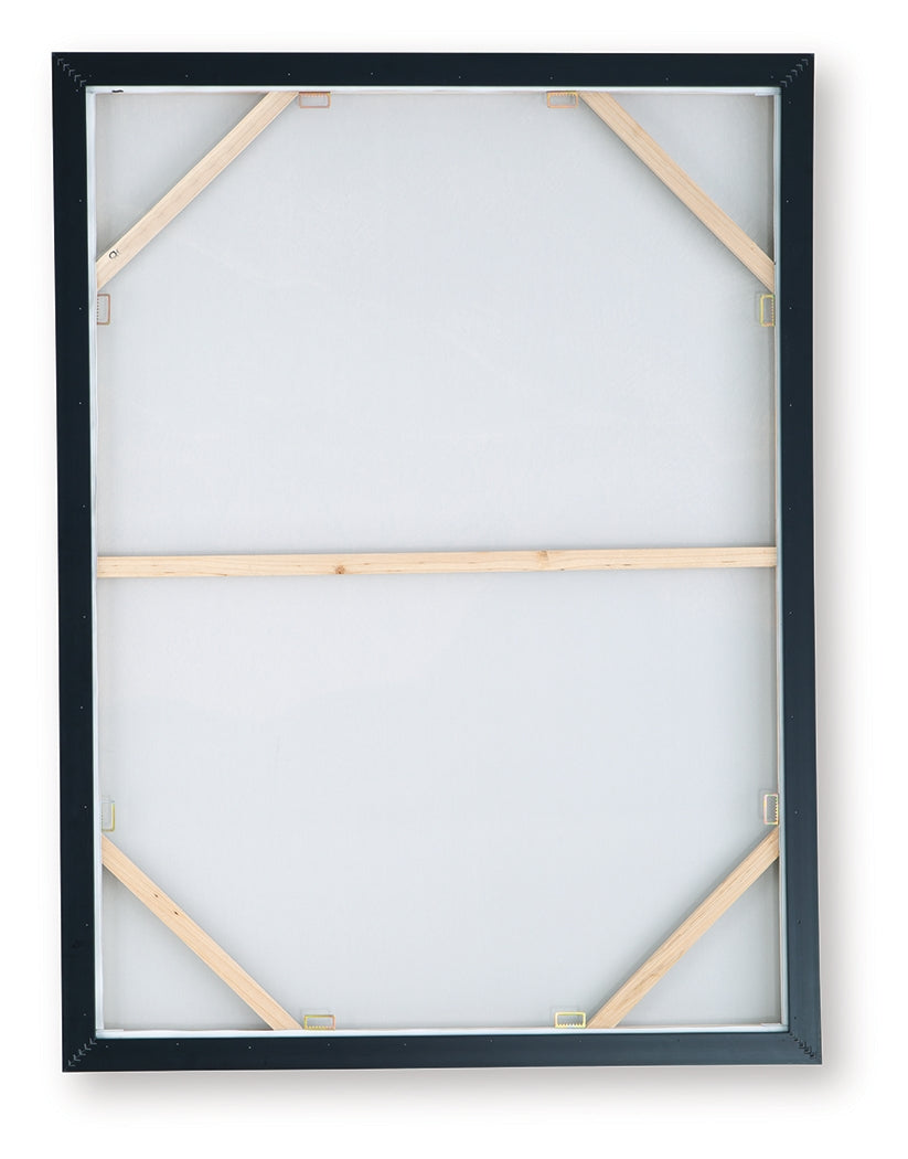 Fanthorne Tan/Brown/White Wall Art - A8000500