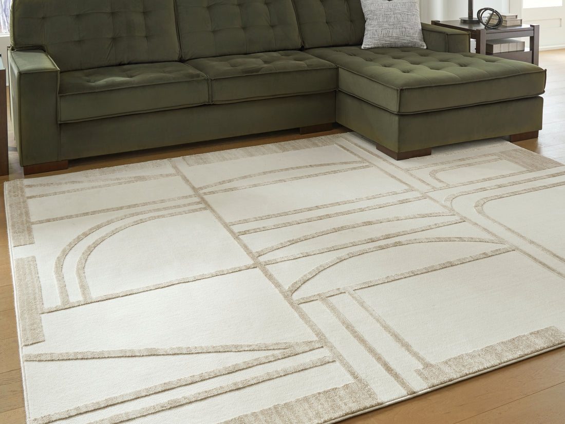Farongrove Ivory/Beige Large Rug - R407671