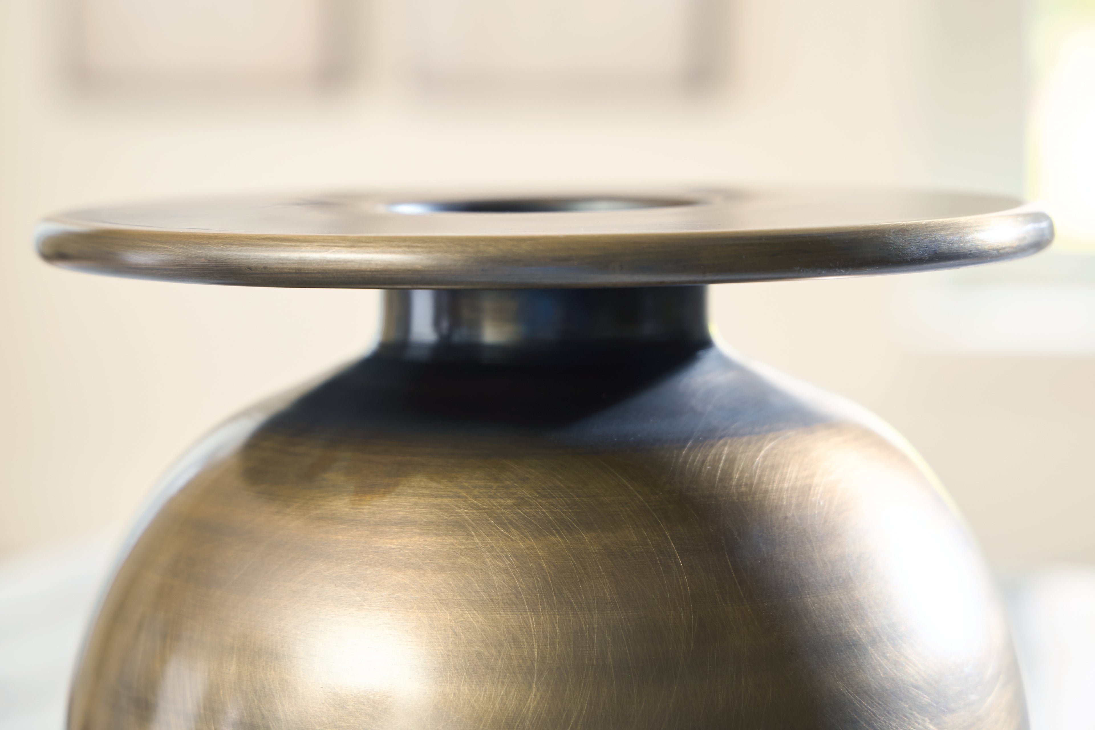 Fedorleigh Antique Brass Finish Vase - A2000893