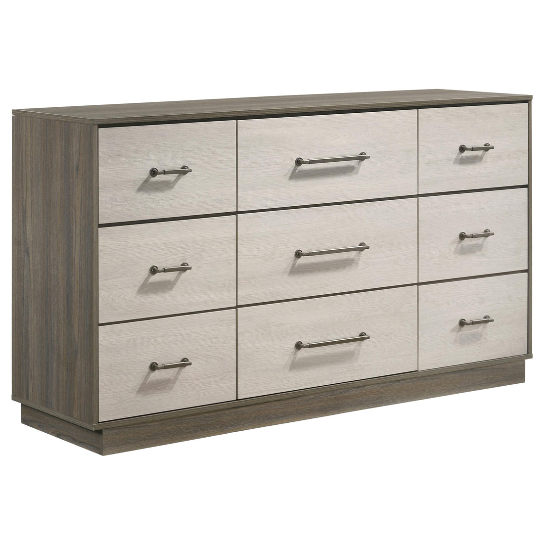 Fenwick 9-drawer Dresser Grey Oak - 224983