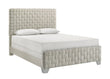 Ferin Taupe Queen Upholstered Bed - SET | 5263TP-Q-HBFB | 5263TP-KQ-RAIL - Bien Home Furniture & Electronics