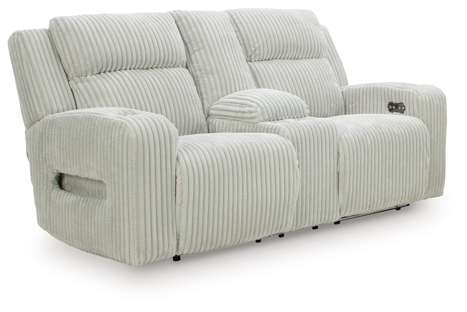 Forest Lake Alloy Power Reclining Loveseat with Console - PC6420318