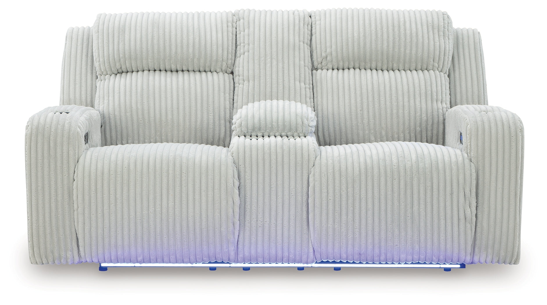 Forest Lake Alloy Power Reclining Loveseat with Console - PC6420318