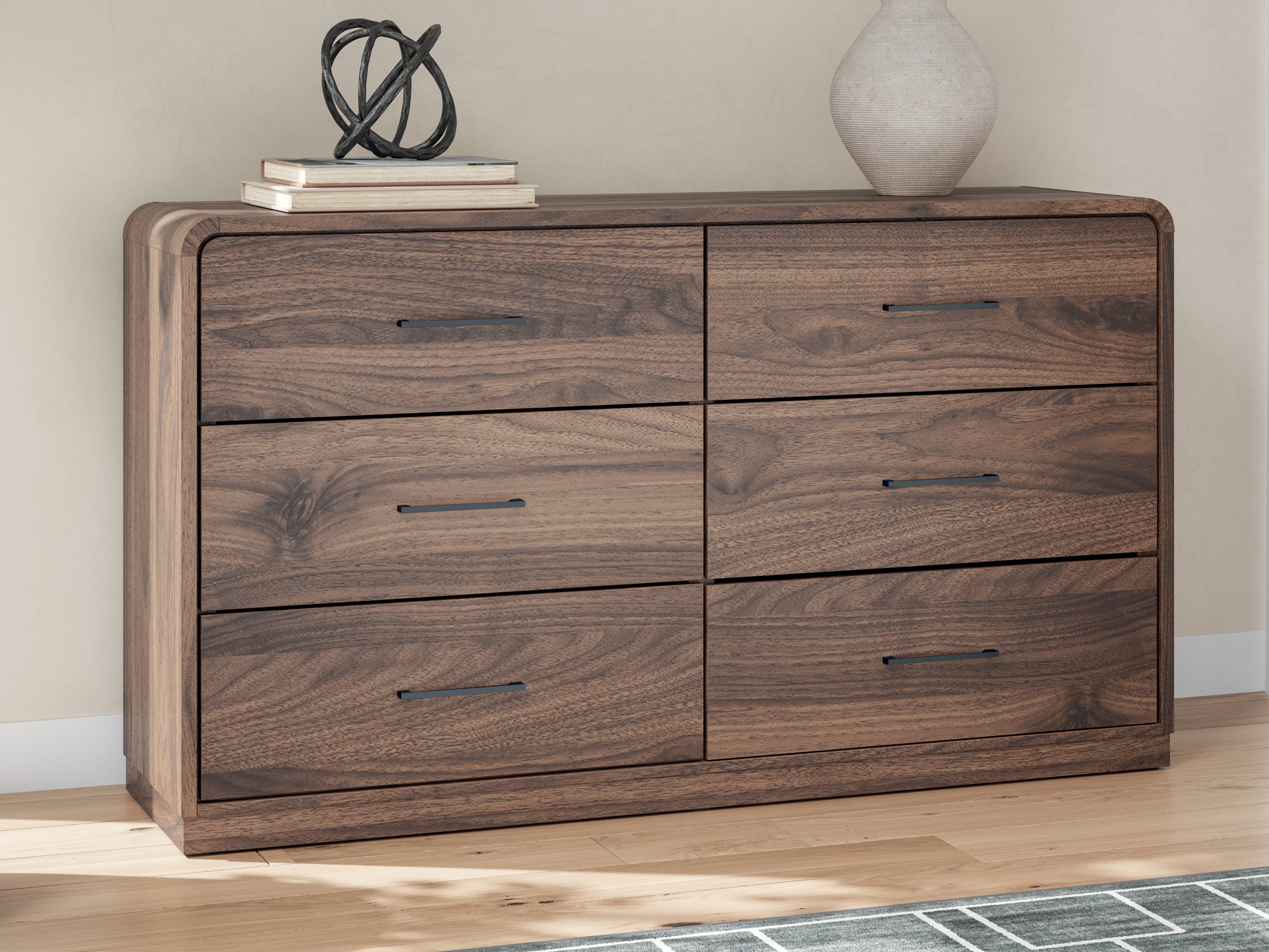 Fortlorn Queen Panel Bed, Dresser, Chest and 2 Nightstands - PCB386B10