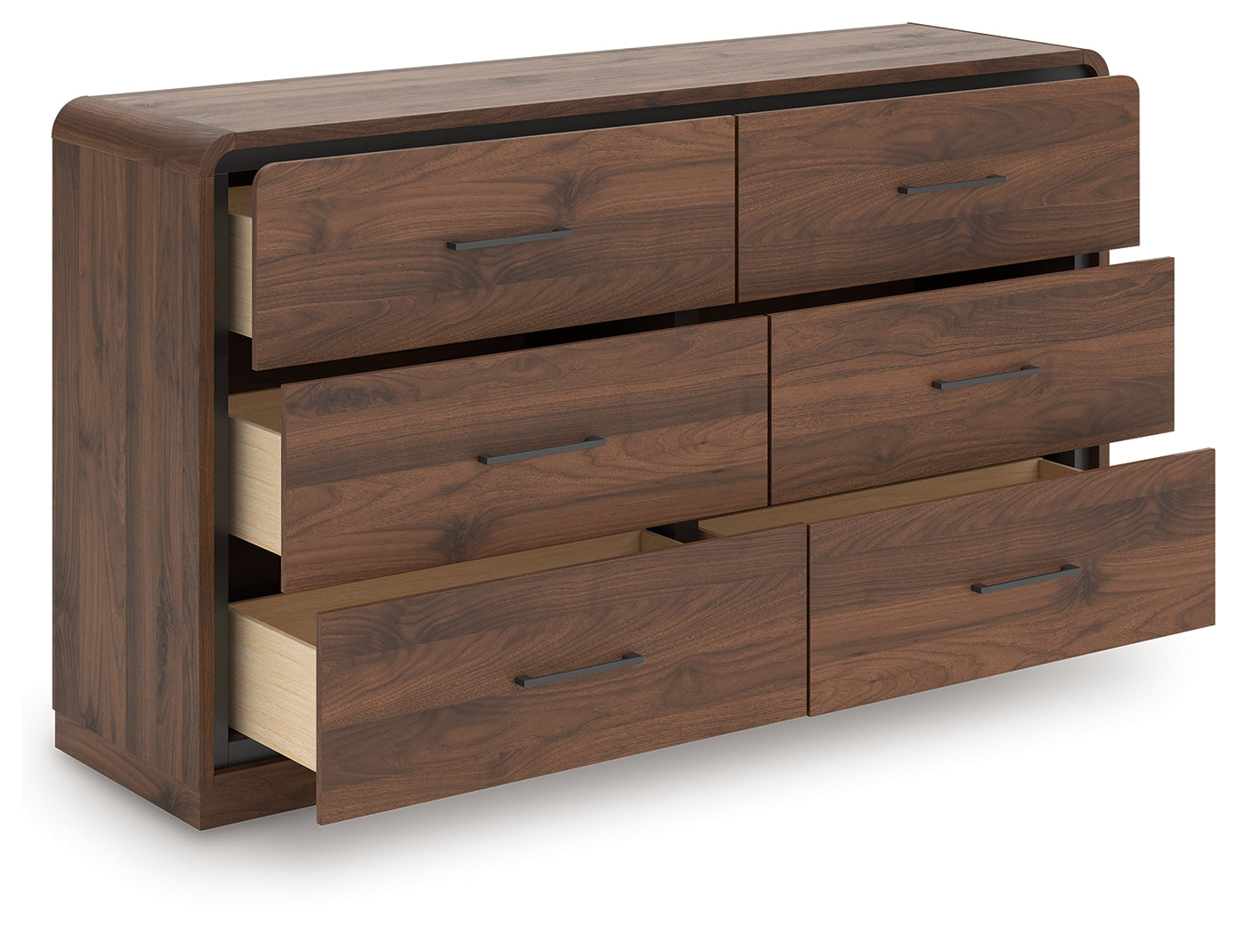 Fortlorn Queen Panel Bed, Dresser, Chest and 2 Nightstands - PCB386B10